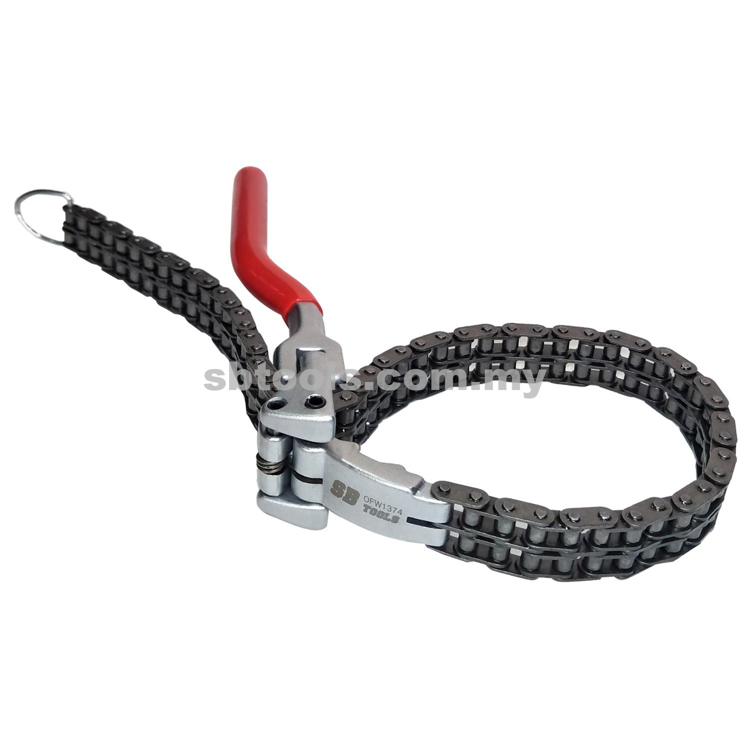 SB TOOLS 60-160mm Oil Filter Wrench (Chain Type) - Image 2
