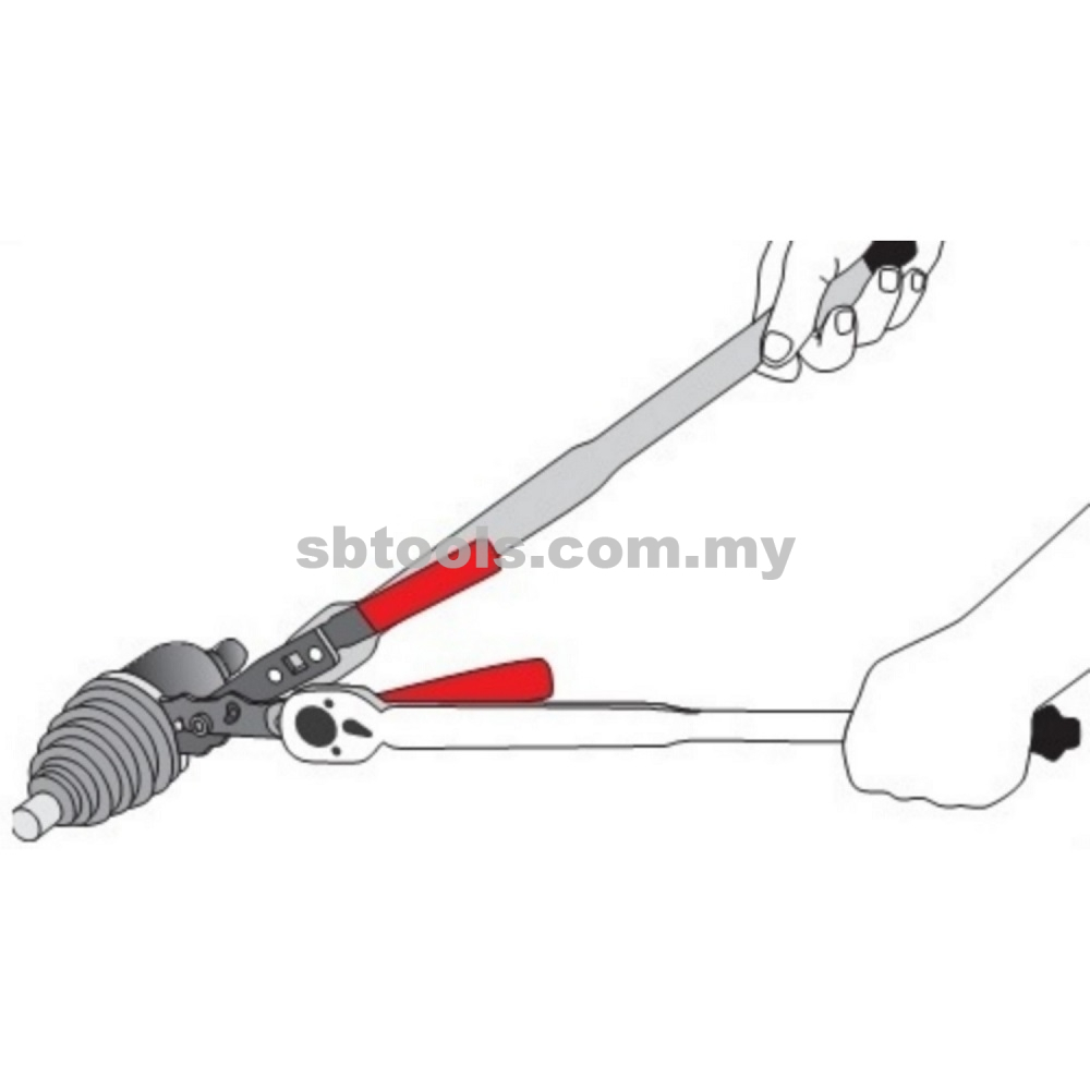 SB TOOLS CV Boot Clamp Pliers (Heavy Duty) - Image 3