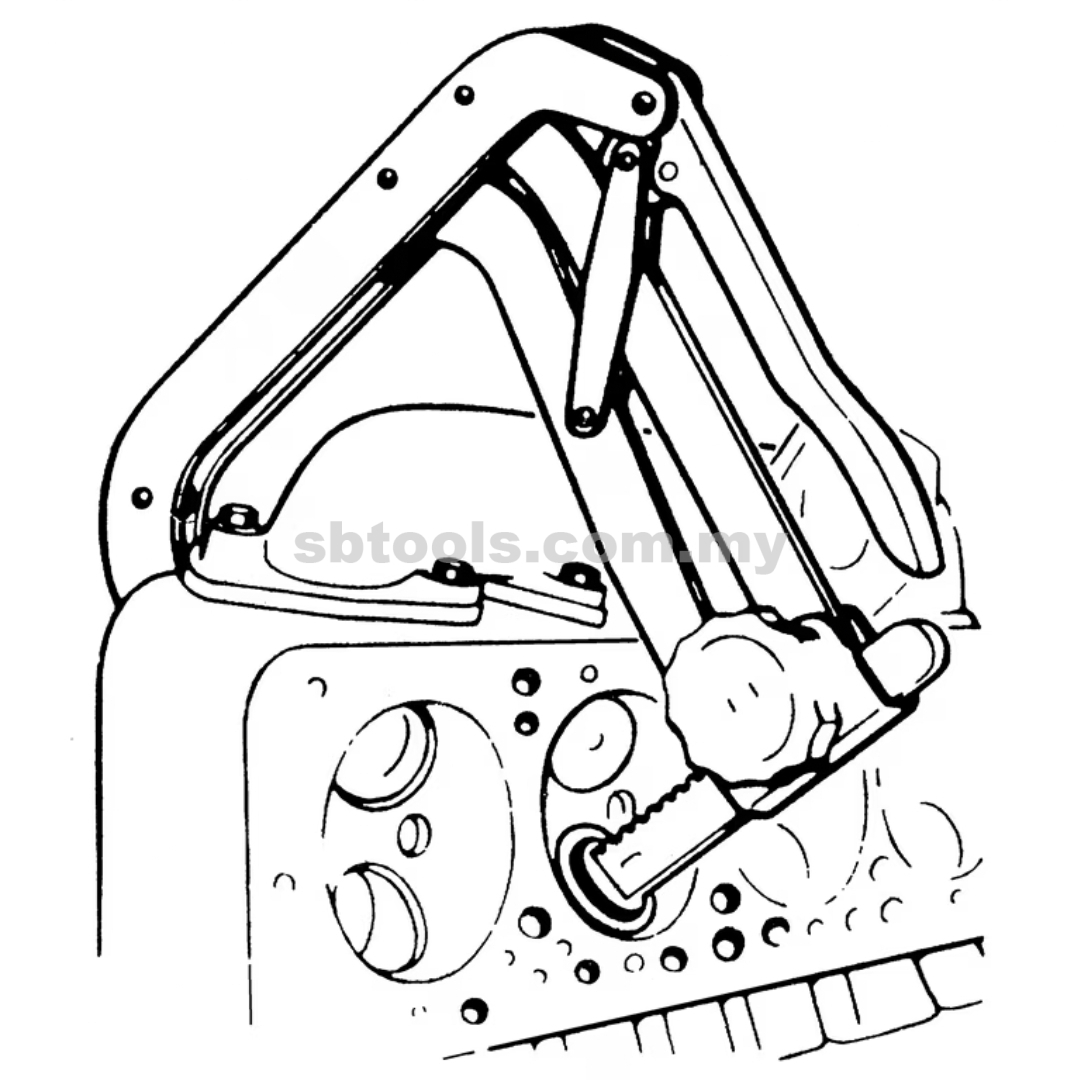 SB TOOLS Valve Spring Compressor - Image 2