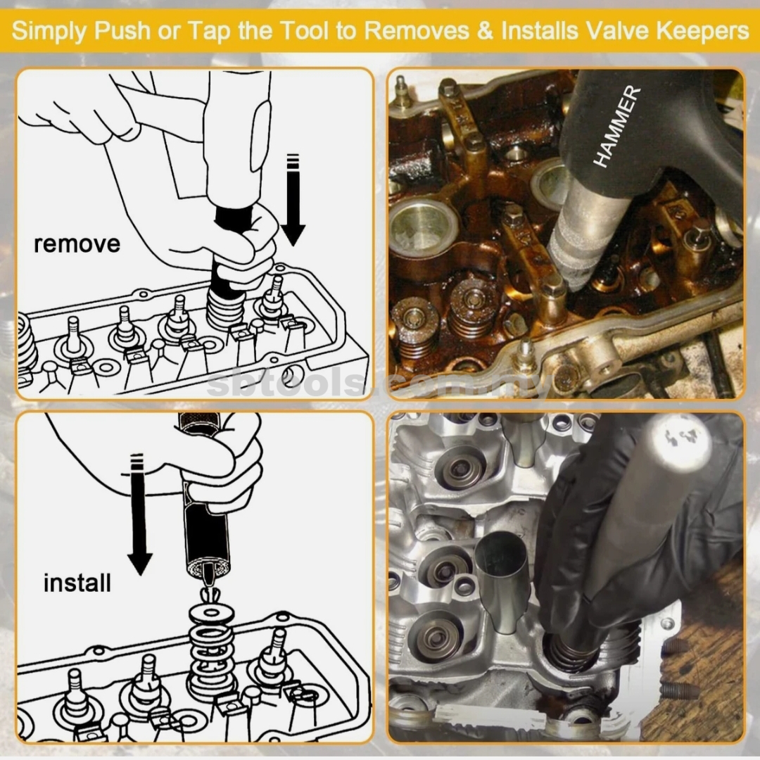 SB TOOLS Valve Seal Remover & Installer Kit - Image 2