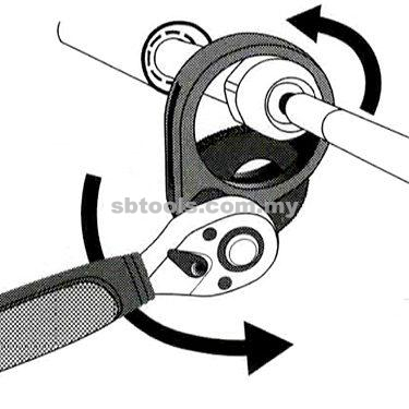 Heavy Duty Wrack Wrench | Inner Tie Rod (25-55MM) - Image 3