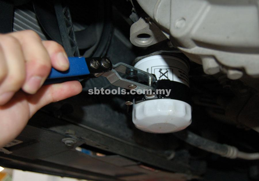 SB TOOLS Oil Filter Wrench (Swivel Handle) - Image 3