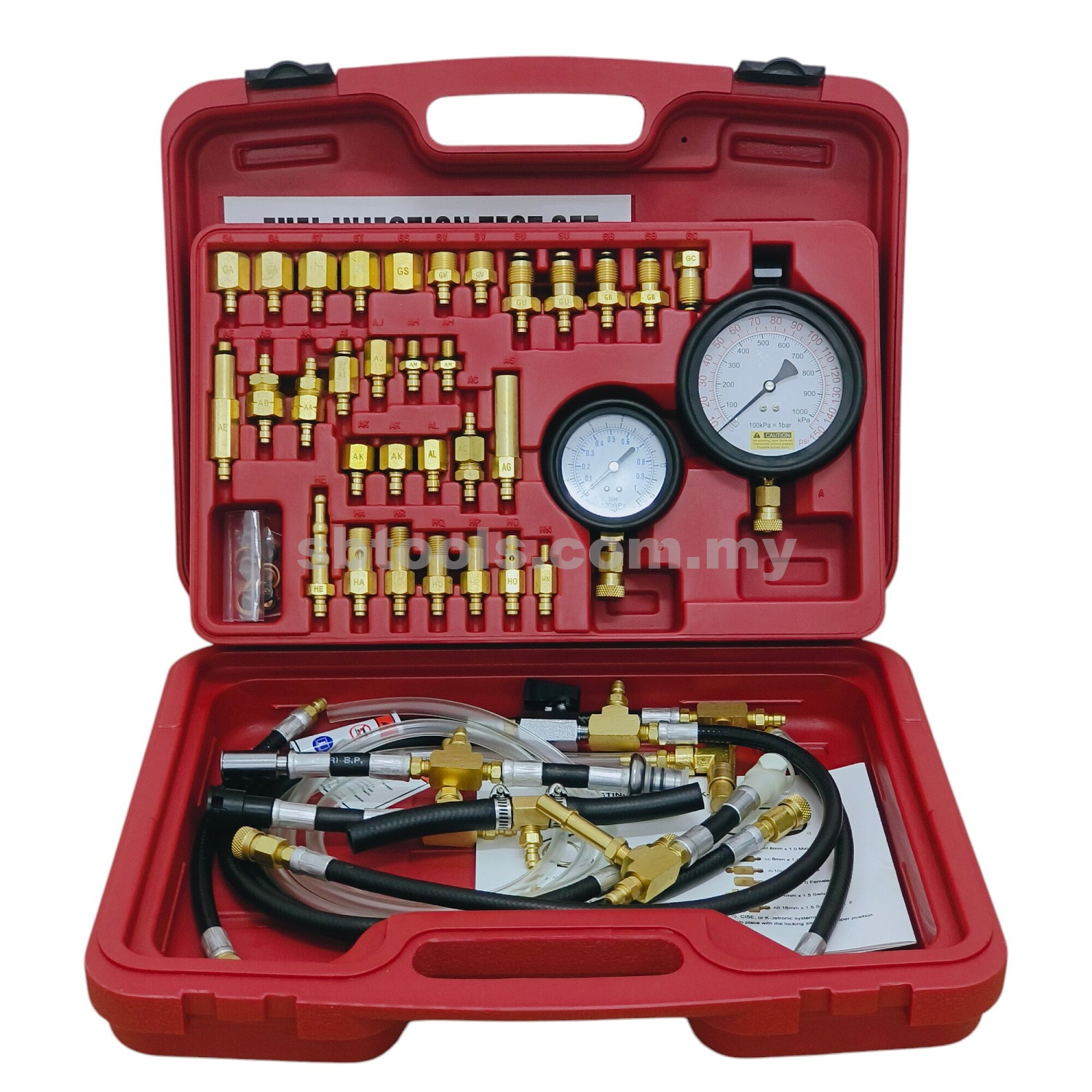 SB TOOLS Fuel Injection Pressure Tester Kit