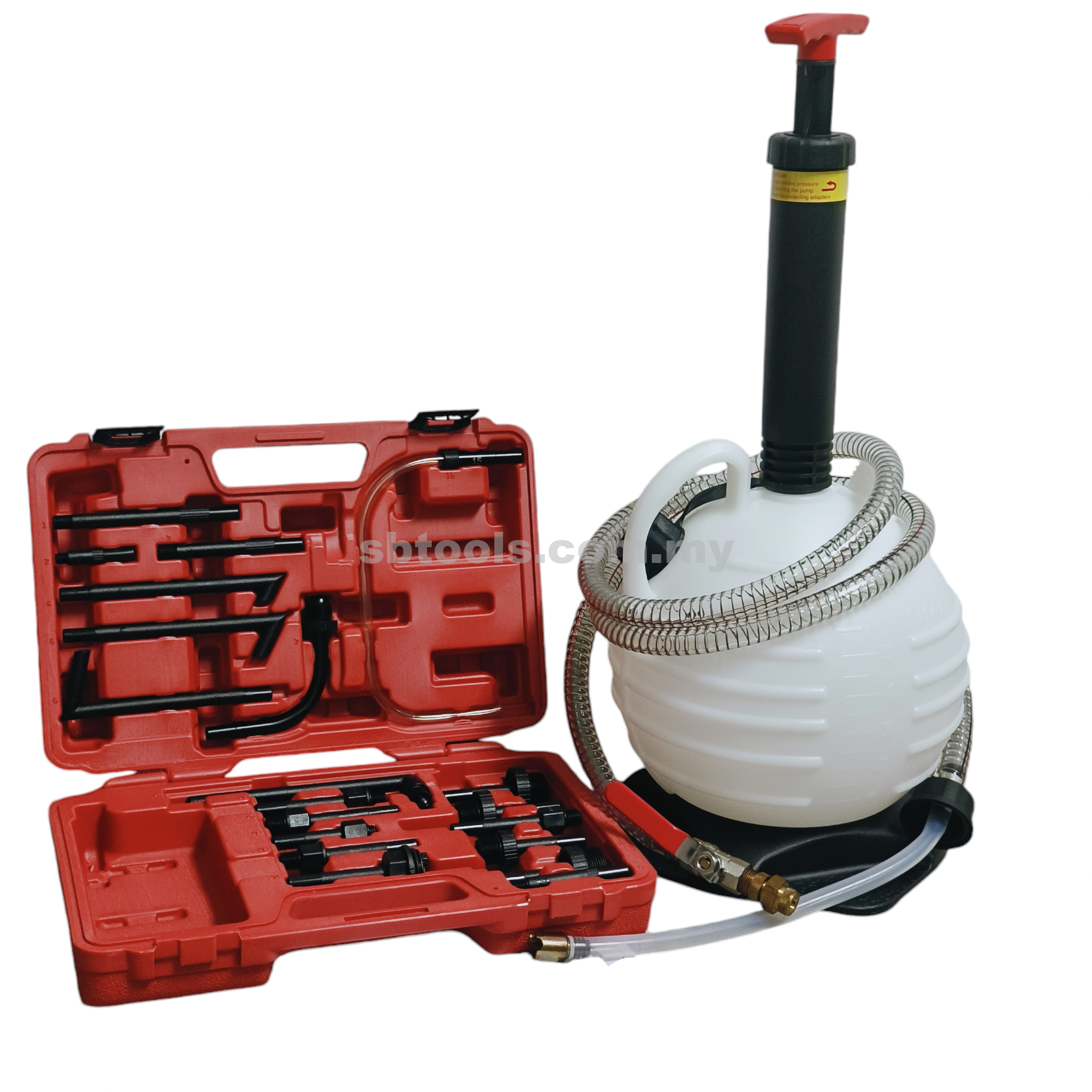 SB TOOLS Transmission Filling System With 20 Adapters