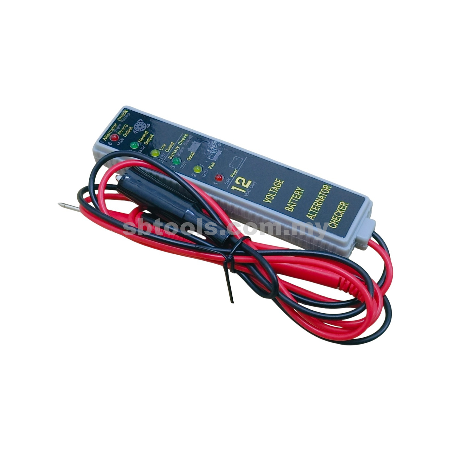 SB TOOLS Car Battery & Alternator Checker