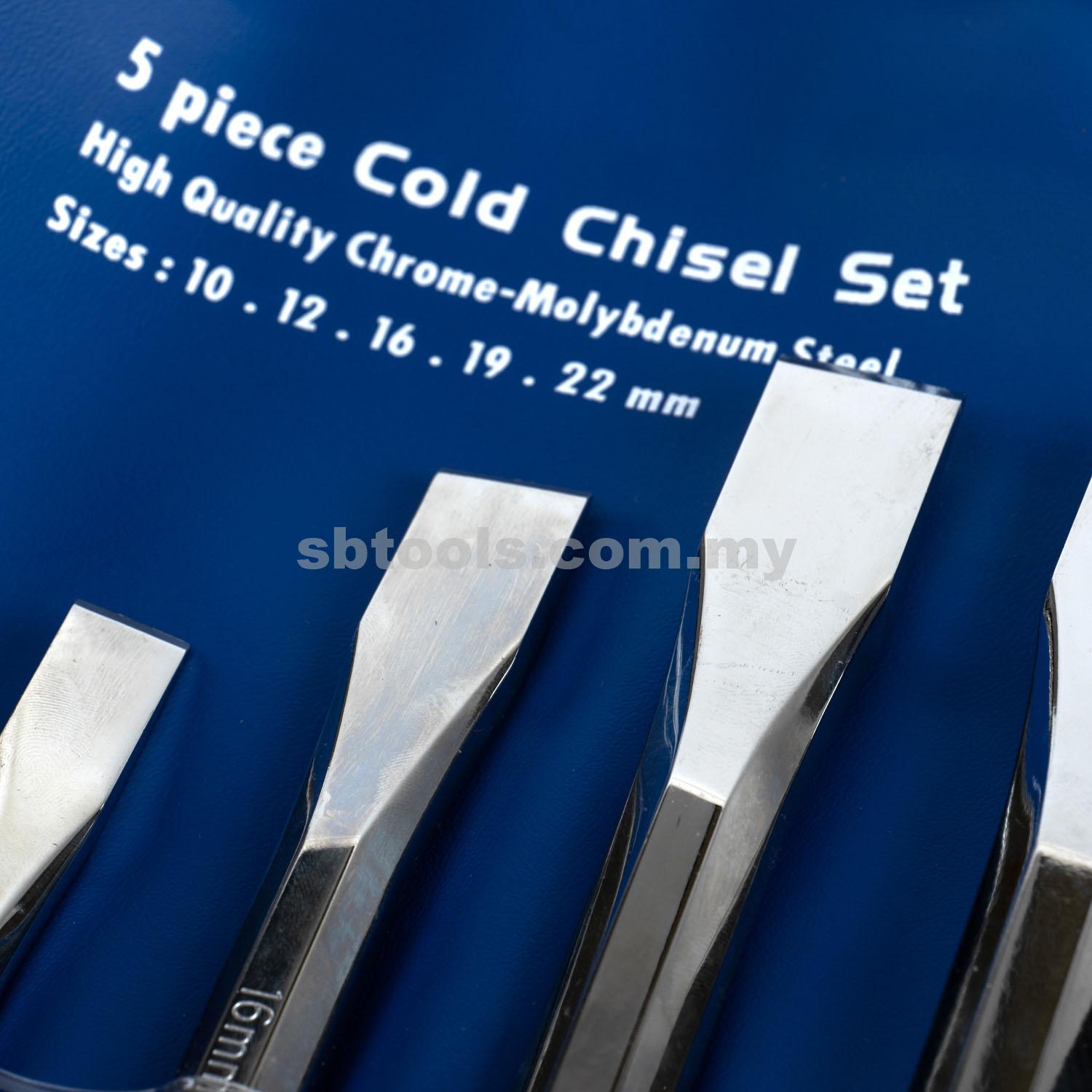 SB TOOLS 5 Pcs Cold Chisel Set - Image 2