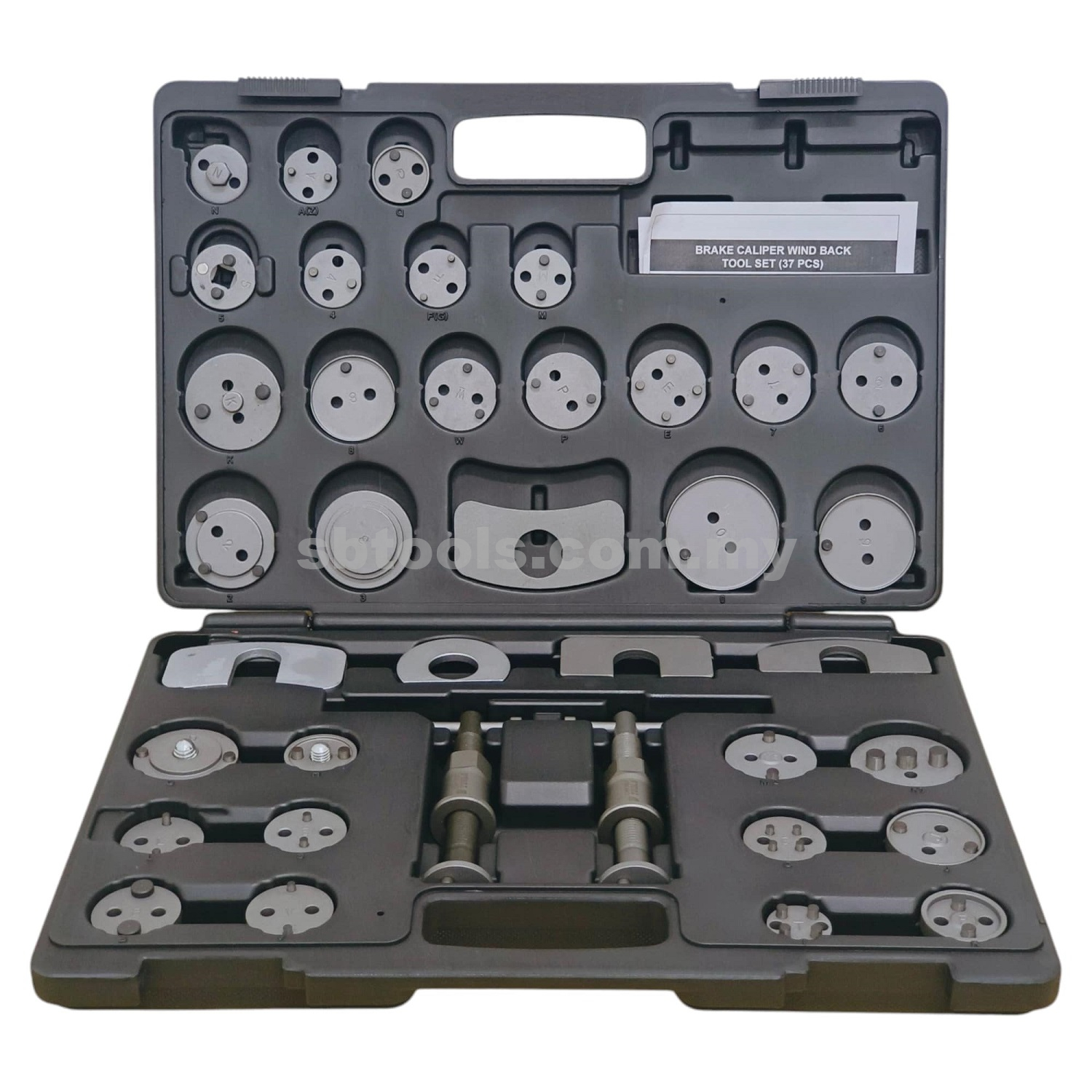 SB TOOLS 37Pcs Brake Caliper Wind Back Kit