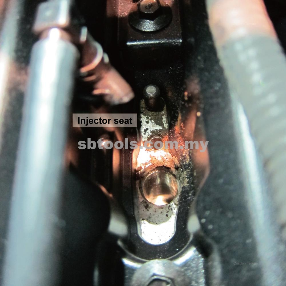 SB TOOLS 9Pcs Diesel Injector Seat Cutter Set - Image 5