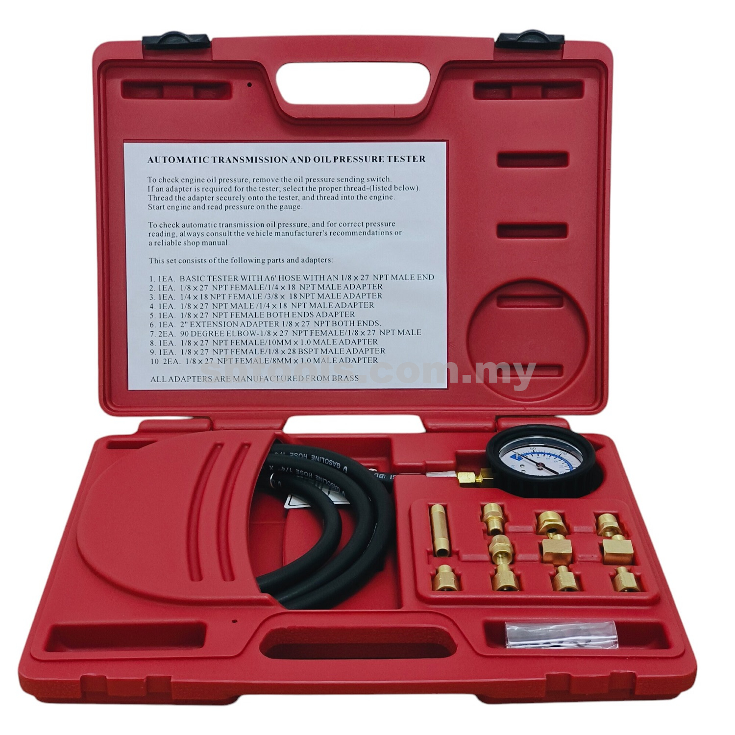 Engine Oil Pressure Tester