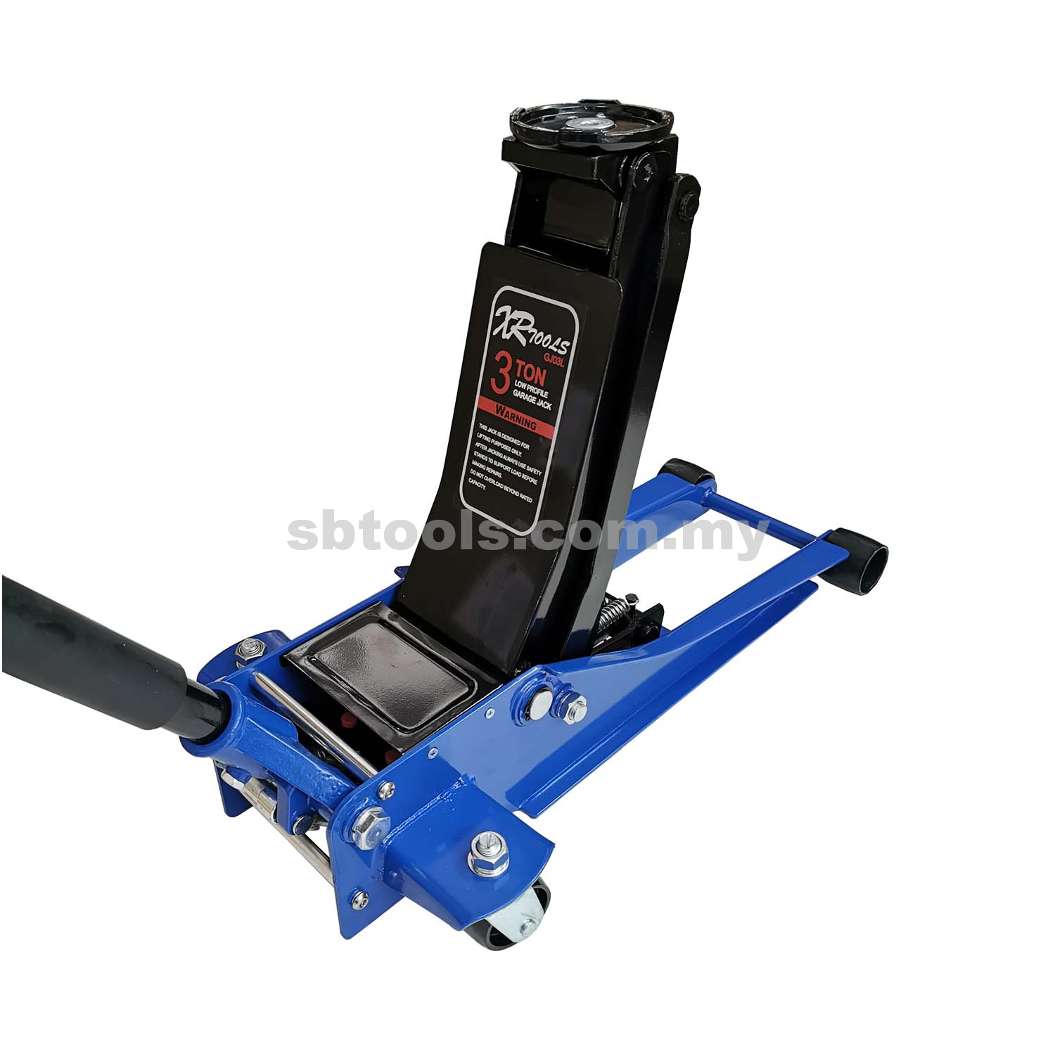 XR TOOLS 3 Ton Low Profile Garage Floor Jack With Double Piston - Image 3