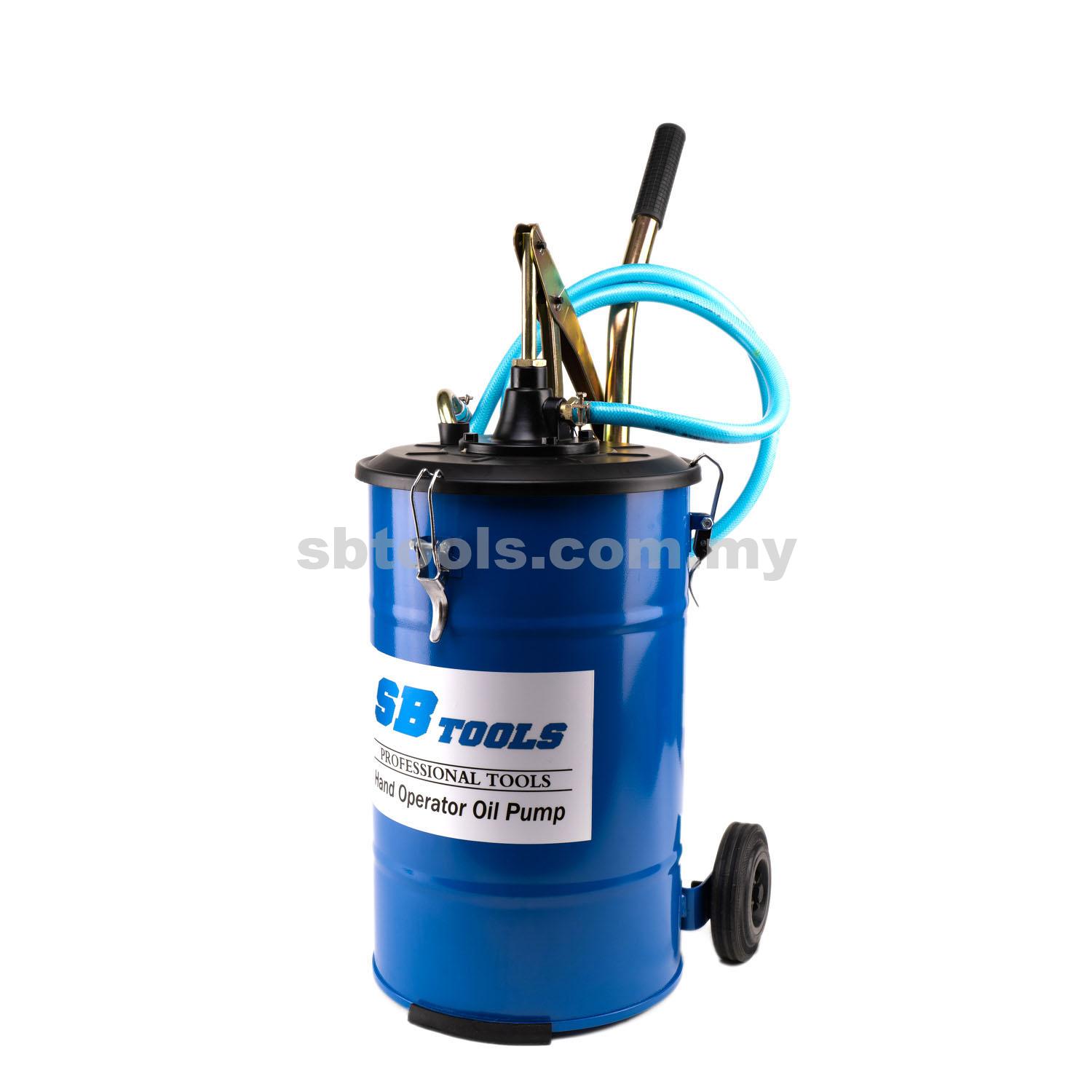 SB TOOLS 20L Hand Operated Oil Pump