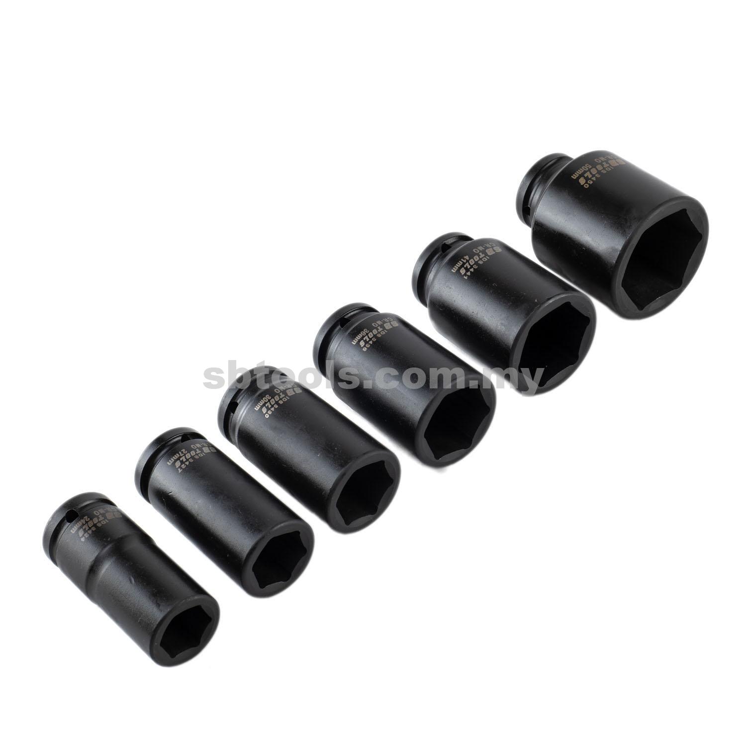 SB TOOLS 3/4"DR Impact Deep Socket (6 Point)
