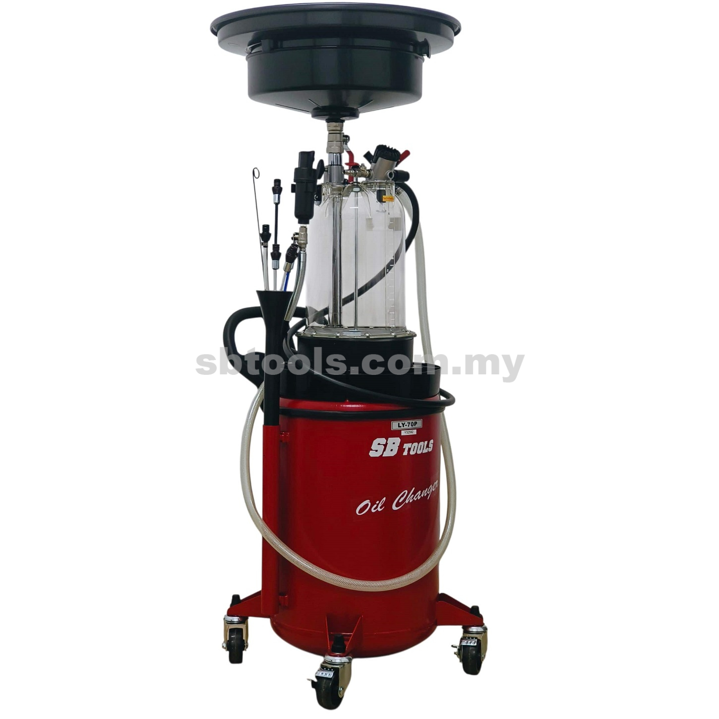 SB TOOLS 70L Oil Changer - Mechanic Tools | Air Gun | Tool Box Set ...