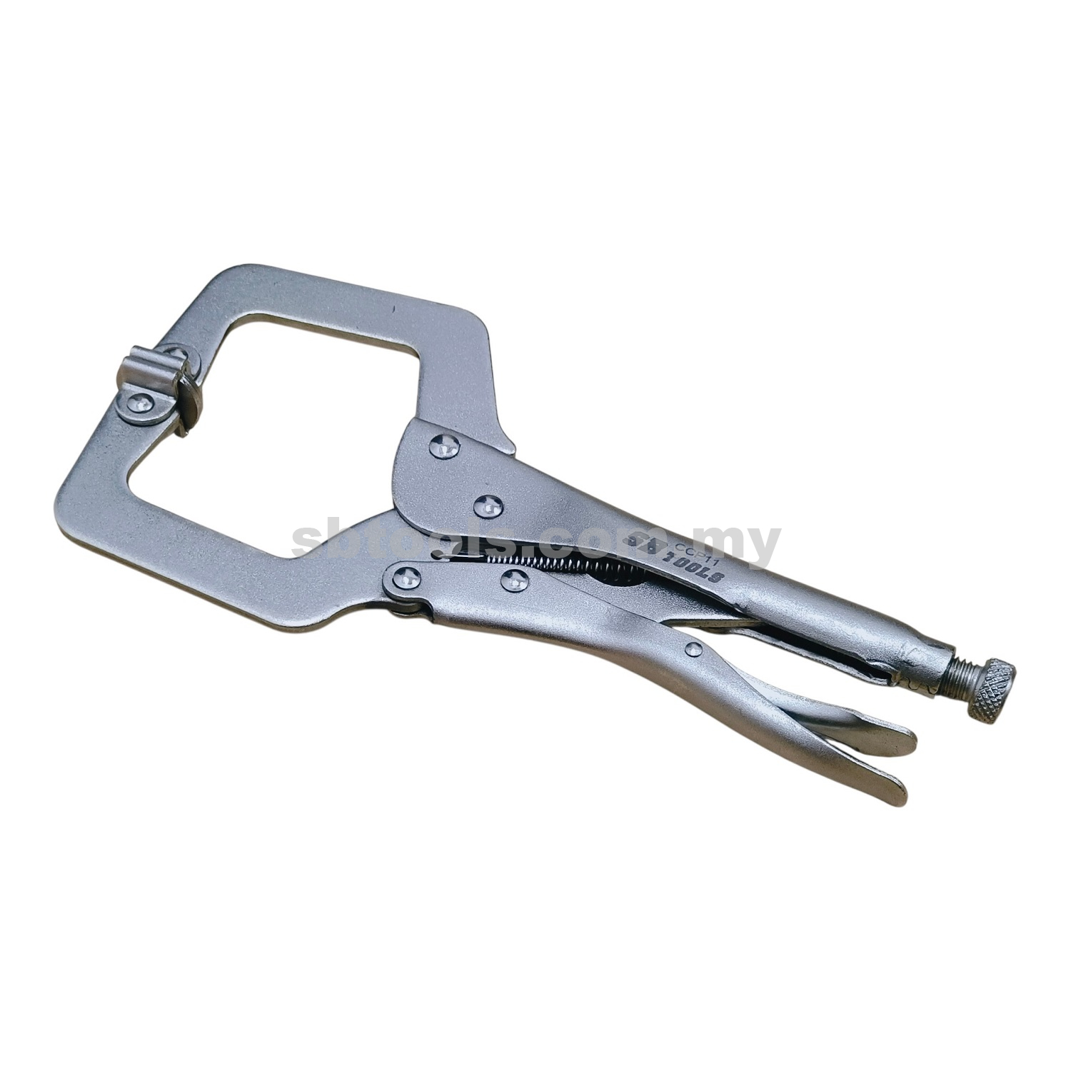 SB TOOLS 11" Locking C Clamp Pliers