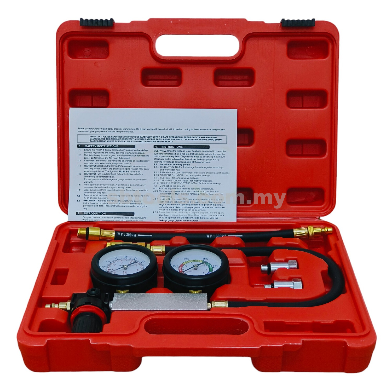 Cylinder Leak Detector & Crank Stopper Kit - Image 2