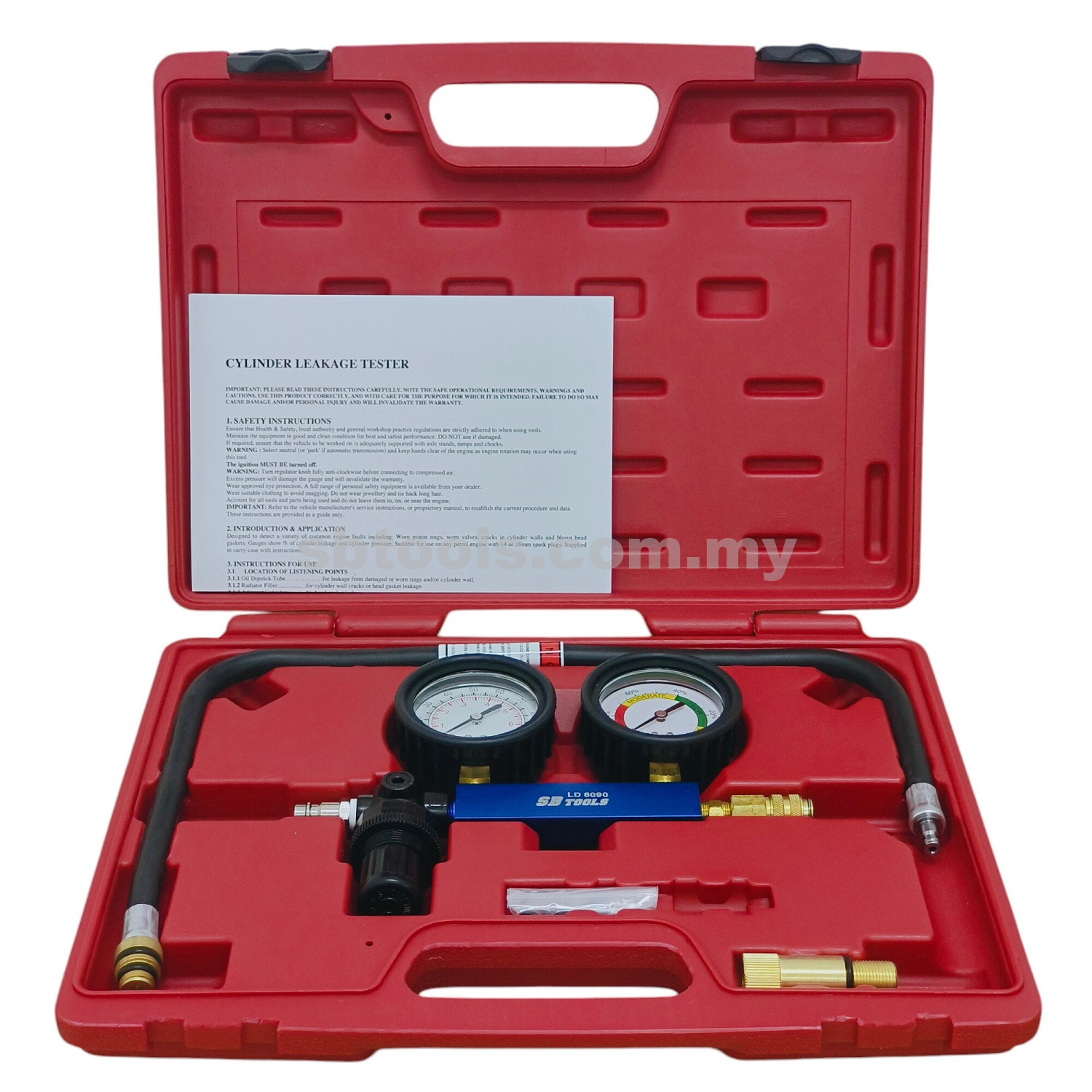 Cylinder Leak Detector & Crank Stopper Kit