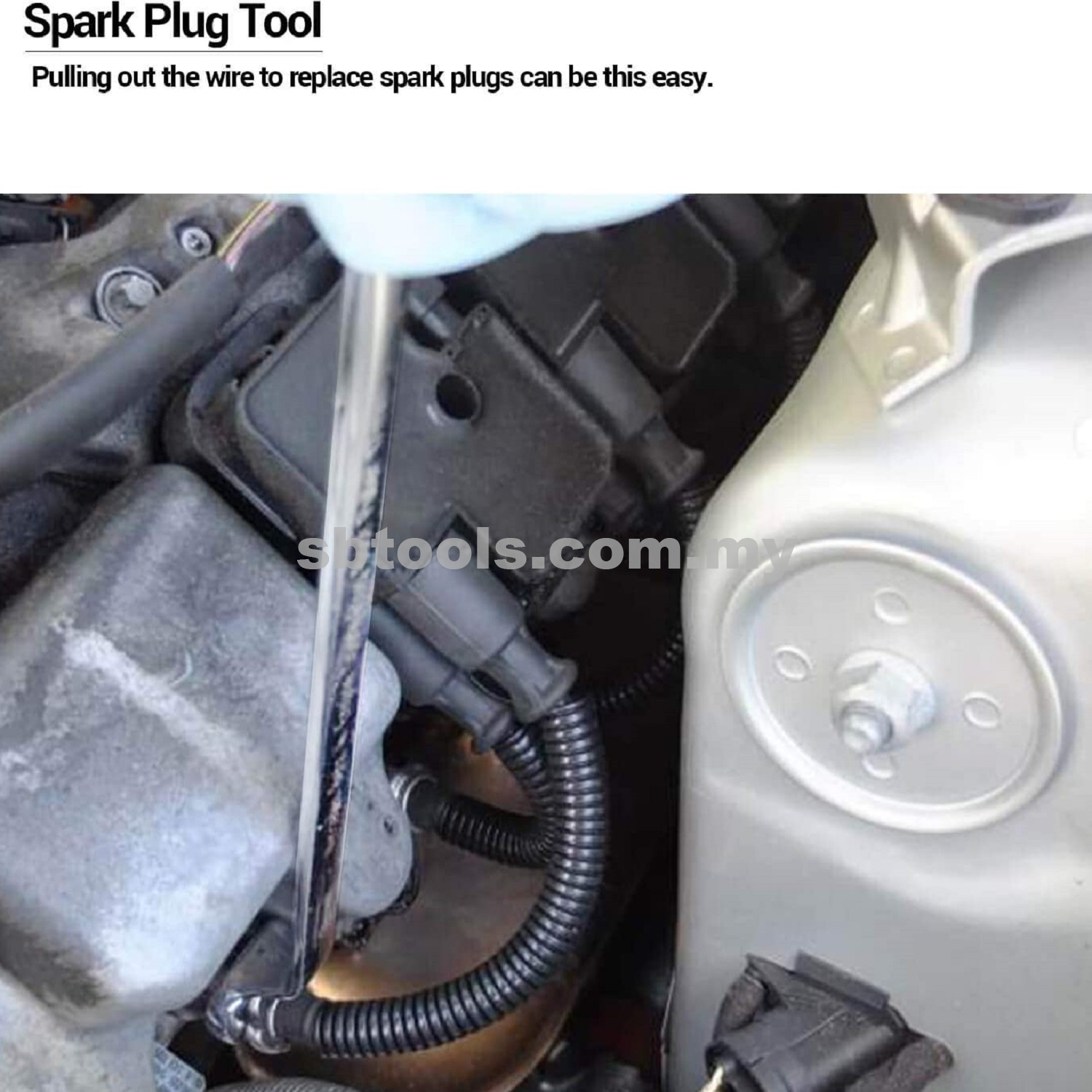 SB TOOLS 17mm Spark Plug Wire Remover - Image 2