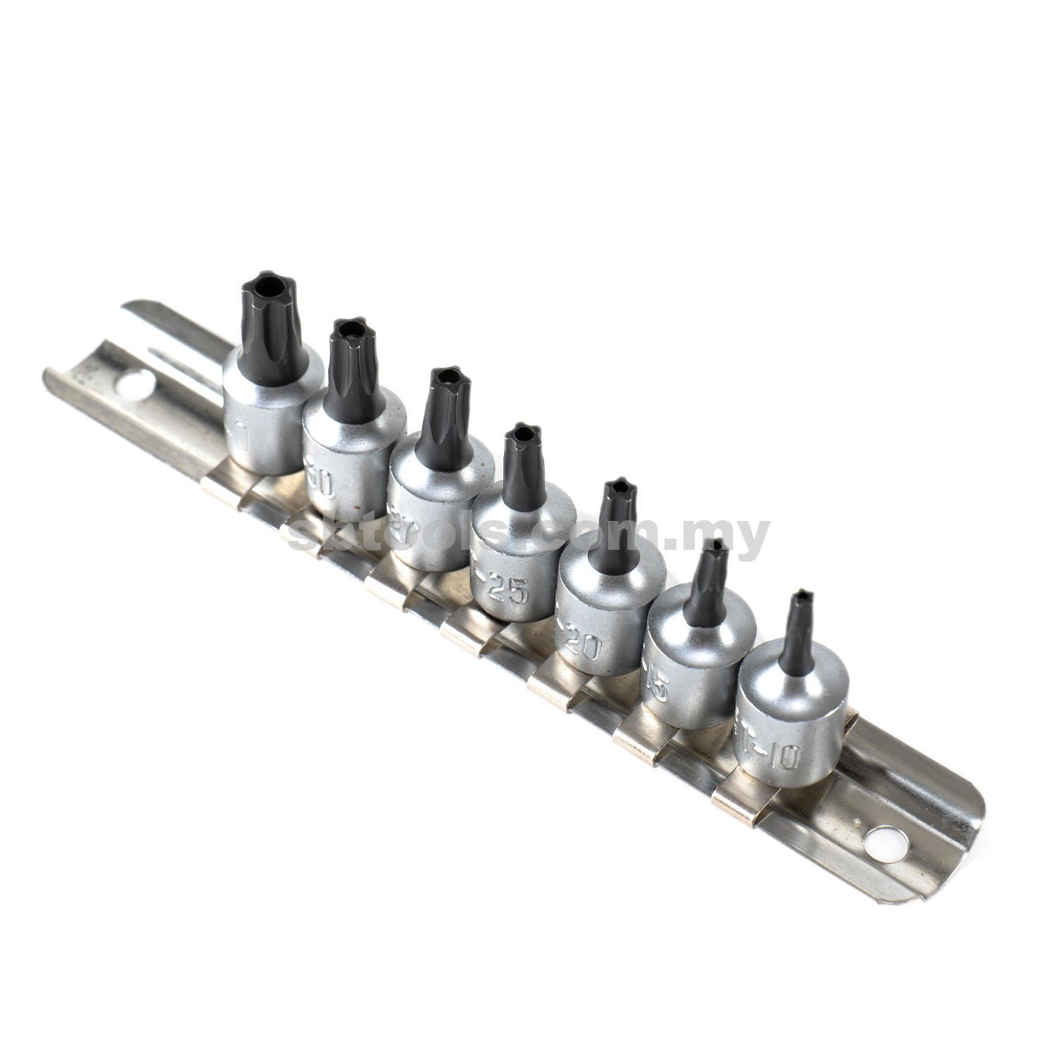 SB TOOLS 5 Point Star Torx Bit Socket Set (T10~T40)