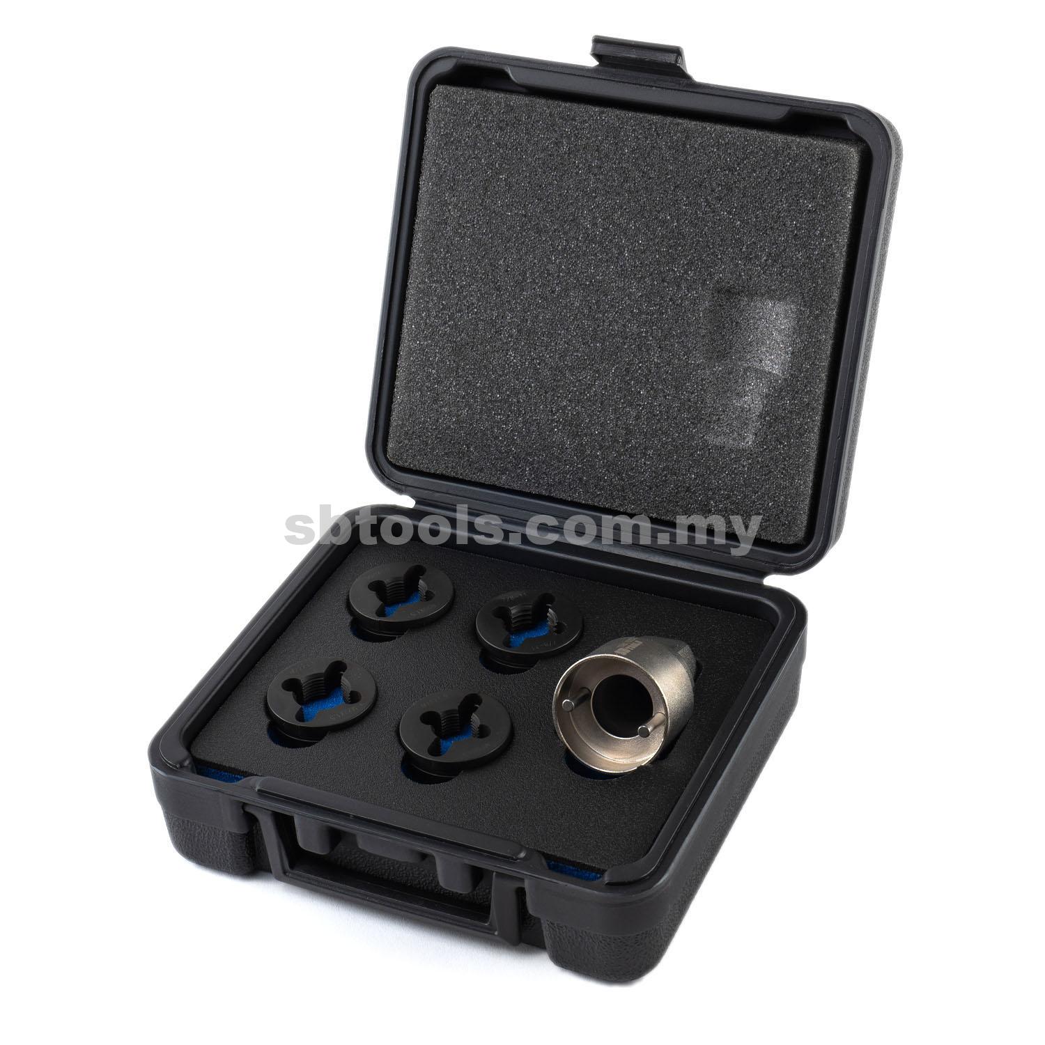 SB TOOLS Wheel Stud Thread Restorer Kit For Truck - Cabinet Tool Set ...