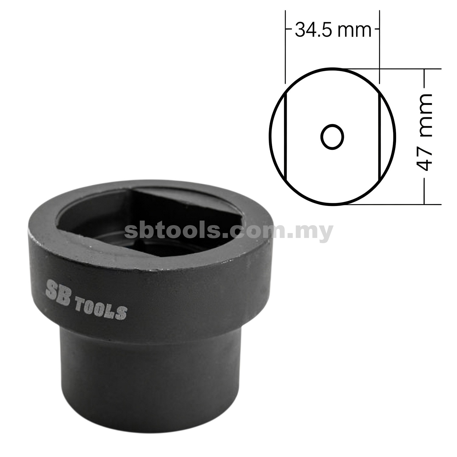 SB TOOLS SCANIA Rear Wheel Compressor Socket