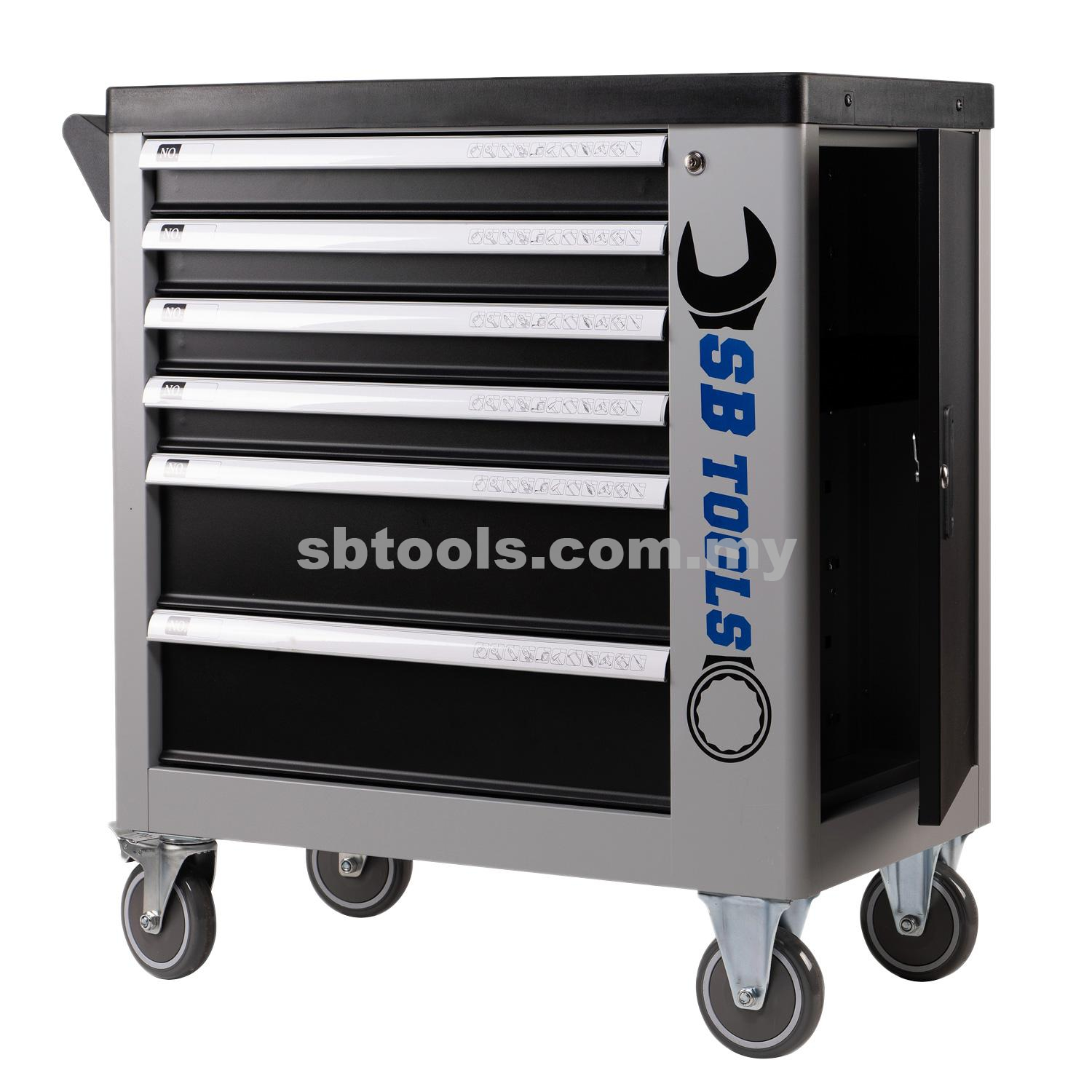 SB TOOLS 6 Drawers Empty Tool Cabinet