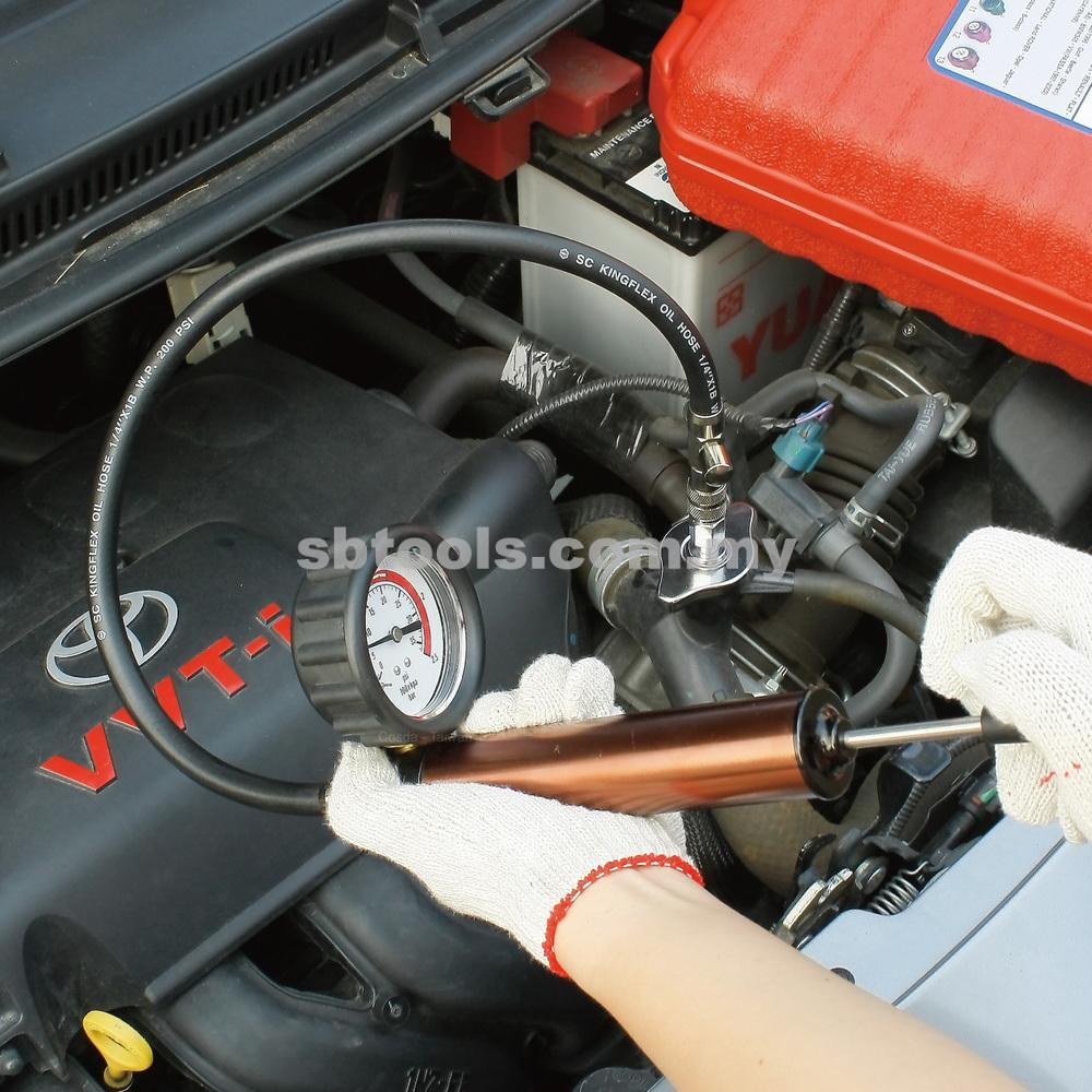 SB TOOLS 14Pcs Radiator Pressure Tester Kit - Image 2