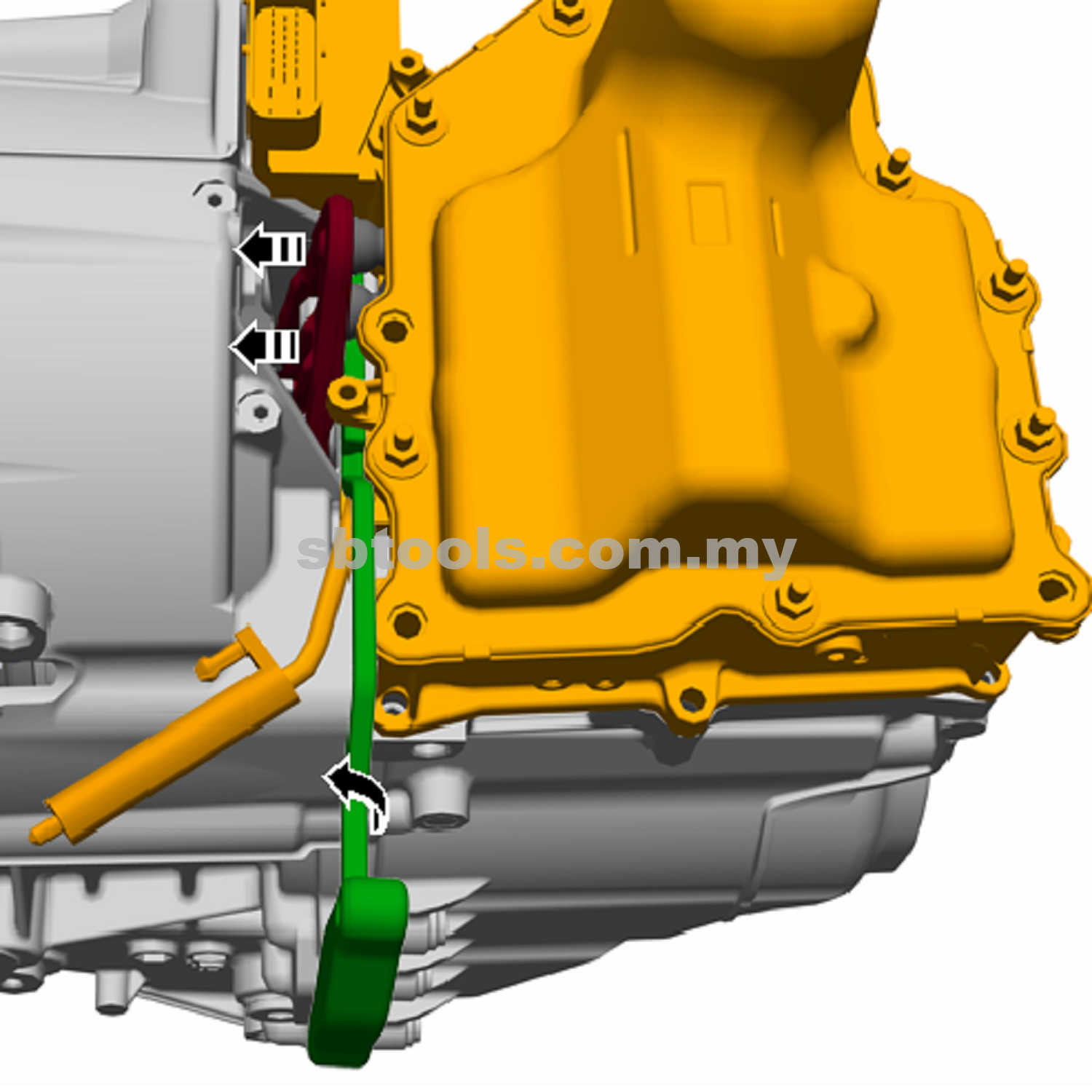 7 Speed Dual Clutch Gearbox Assembly Lever - Image 3