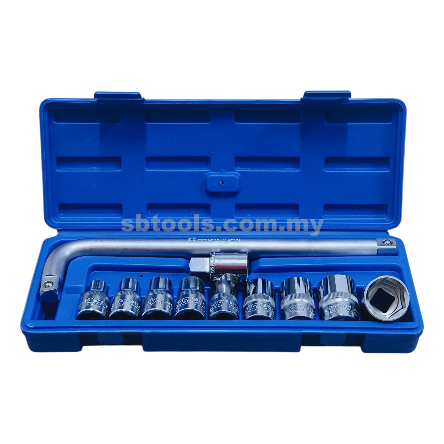 SB TOOLS 11Pcs Box Socket Set (8-24mm)