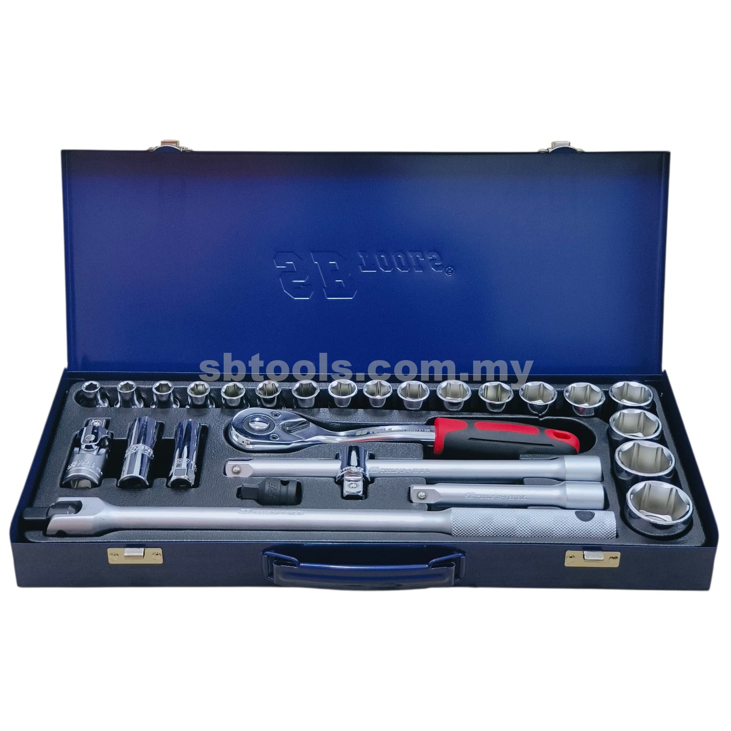 SB TOOLS 27Pcs Box Socket Set (8-32mm)
