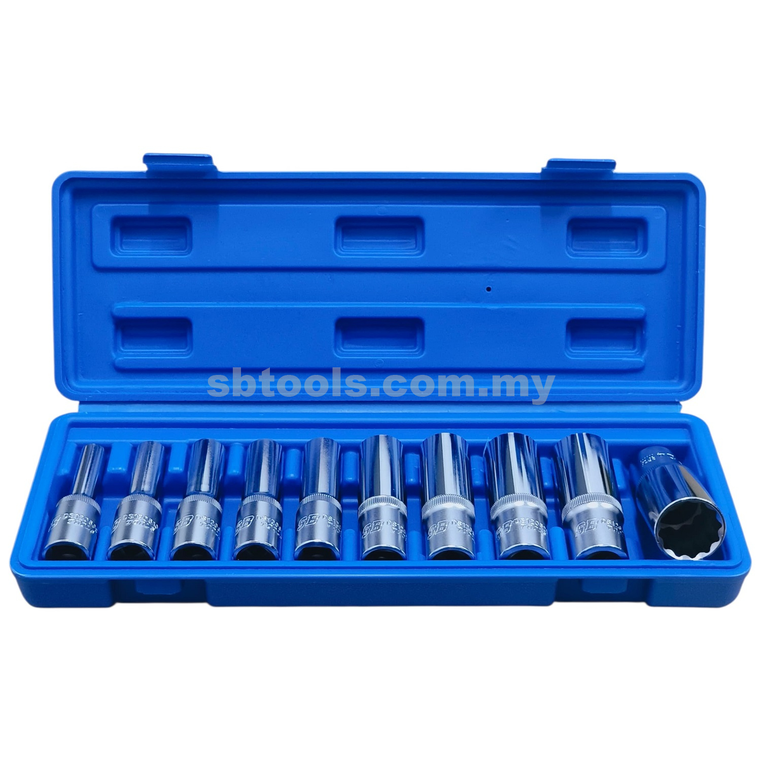 10Pcs Deep Socket Set (8-24mm)