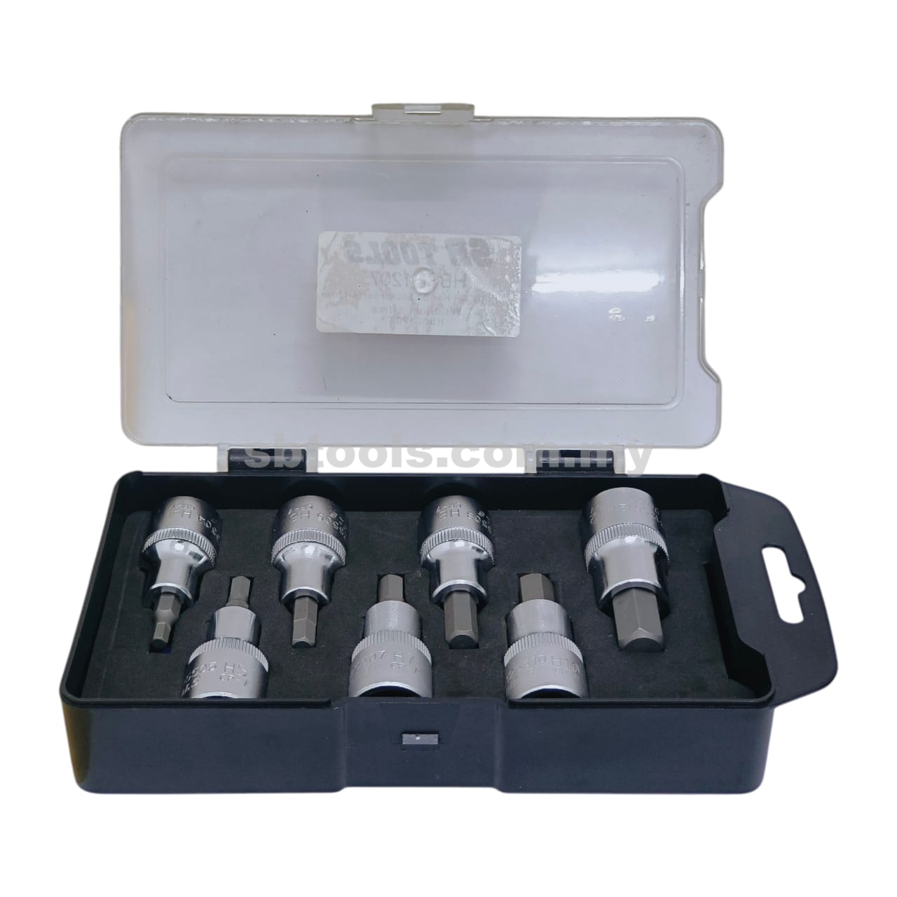 SB TOOLS 7Pcs Hex Bit Socket Set (H4~H12)