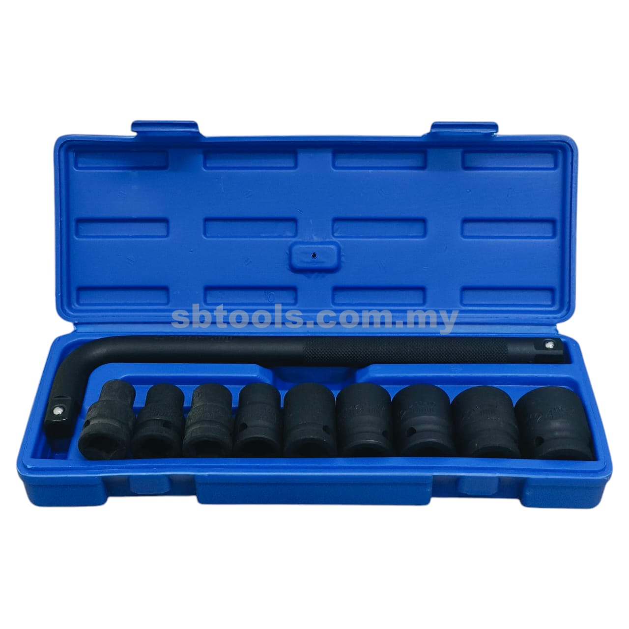 SB TOOLS 10Pcs Impact Box Socket Set (10-24mm)