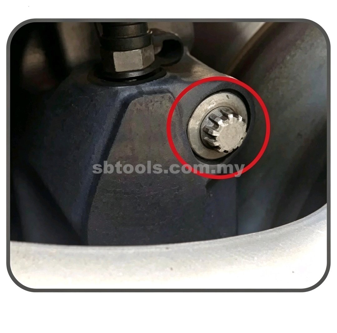SB TOOLS Calipers Brake Pad Screw Socket For Porsche & Audi - Image 2