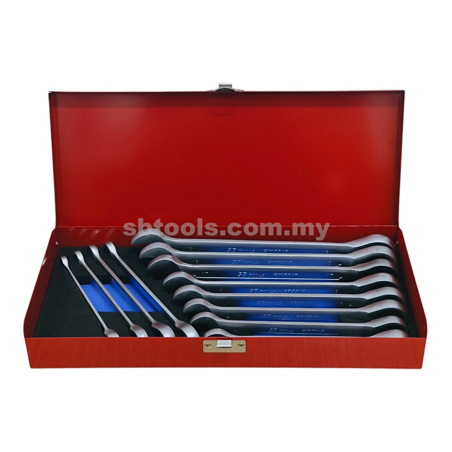 SB TOOLS 12Pcs Combination Gear Wrench Set (8-19MM)