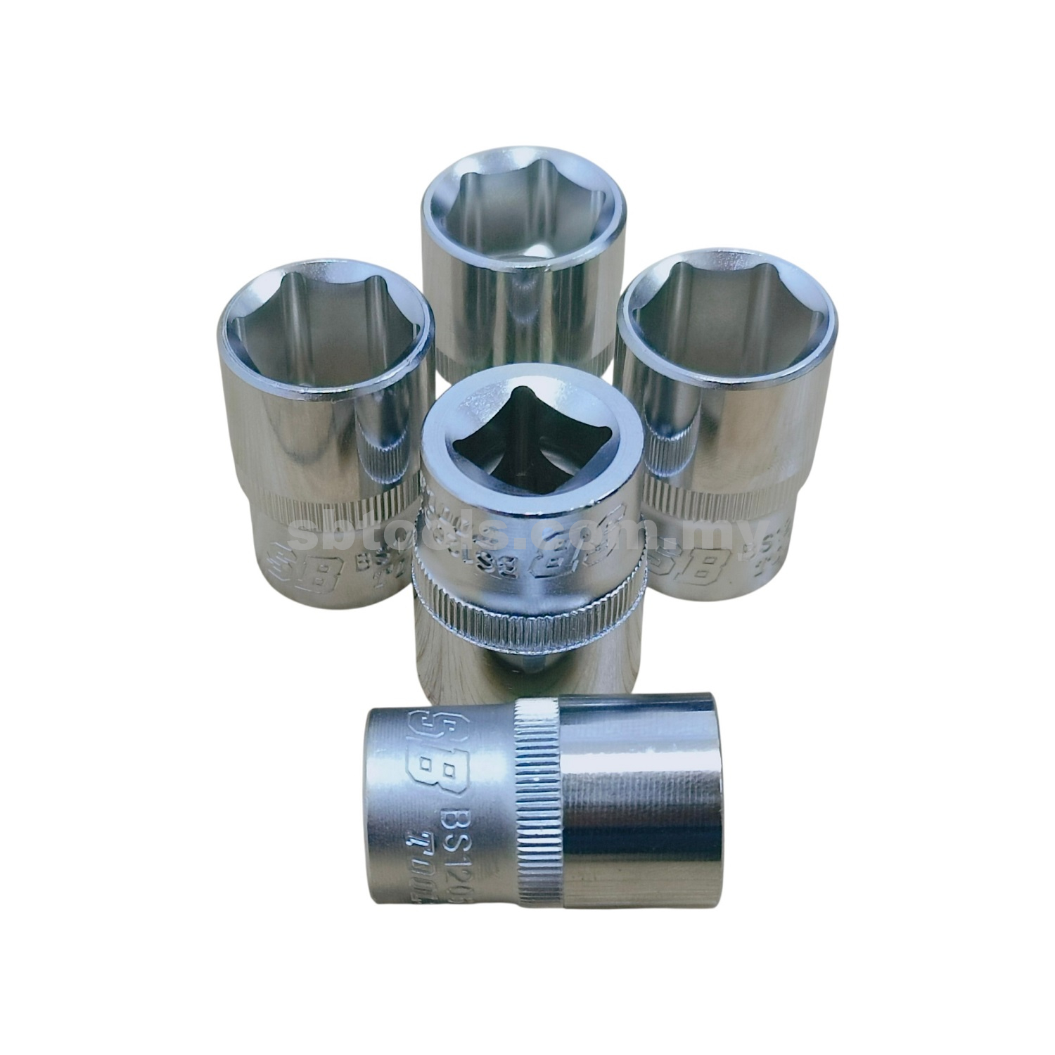 SB TOOLS 1/2"DR Box Socket (6 Point)