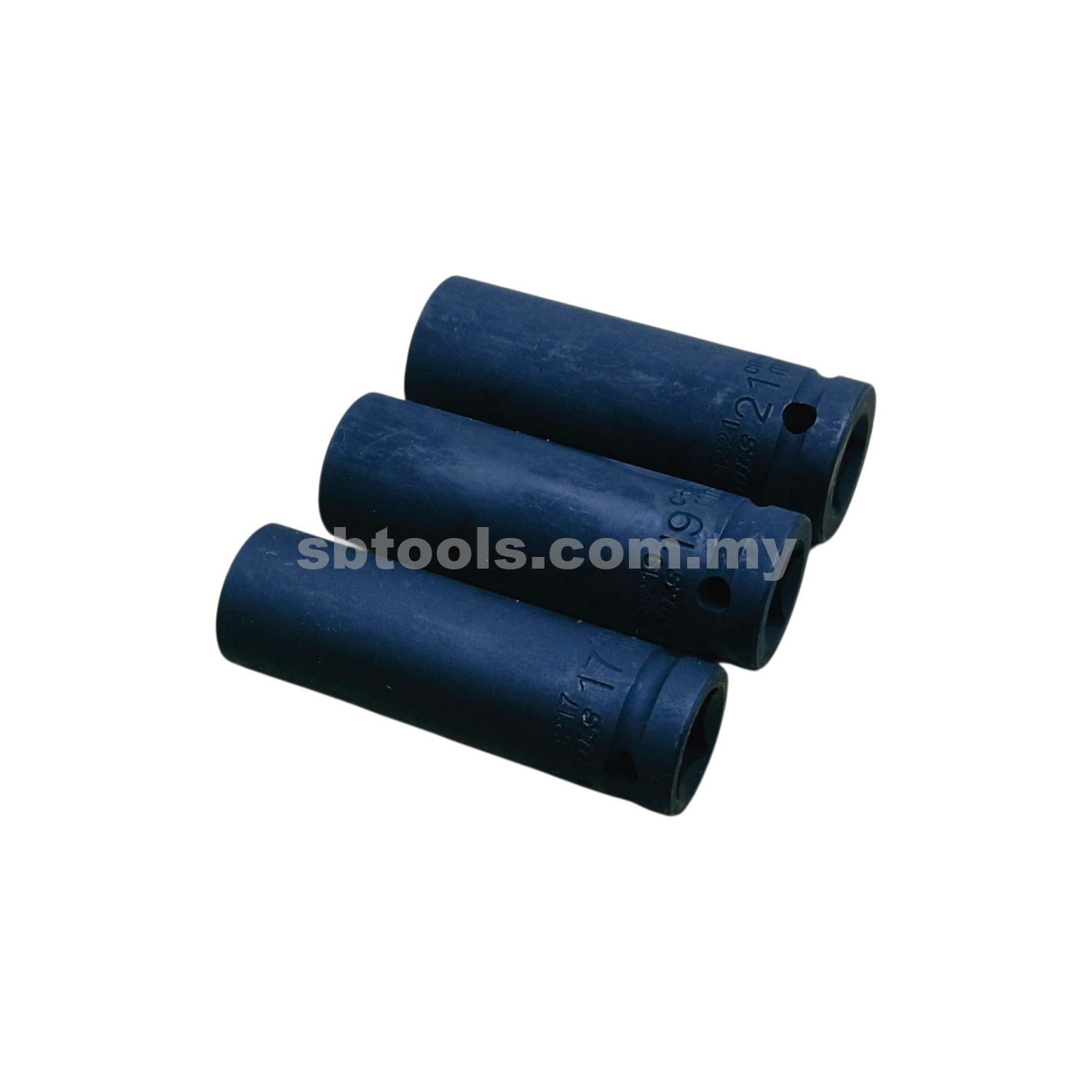 SB TOOLS Thin Wall Socket (17, 19, 21mm)