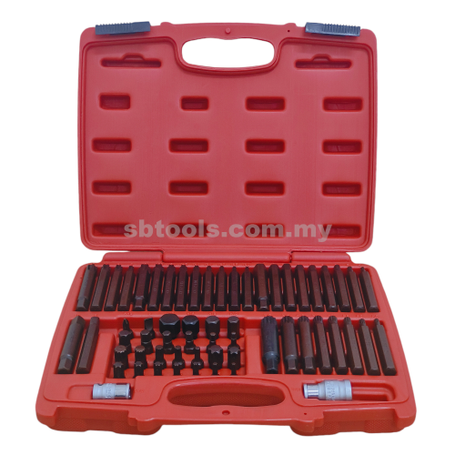 SB TOOLS 60Pcs Power Bit Set