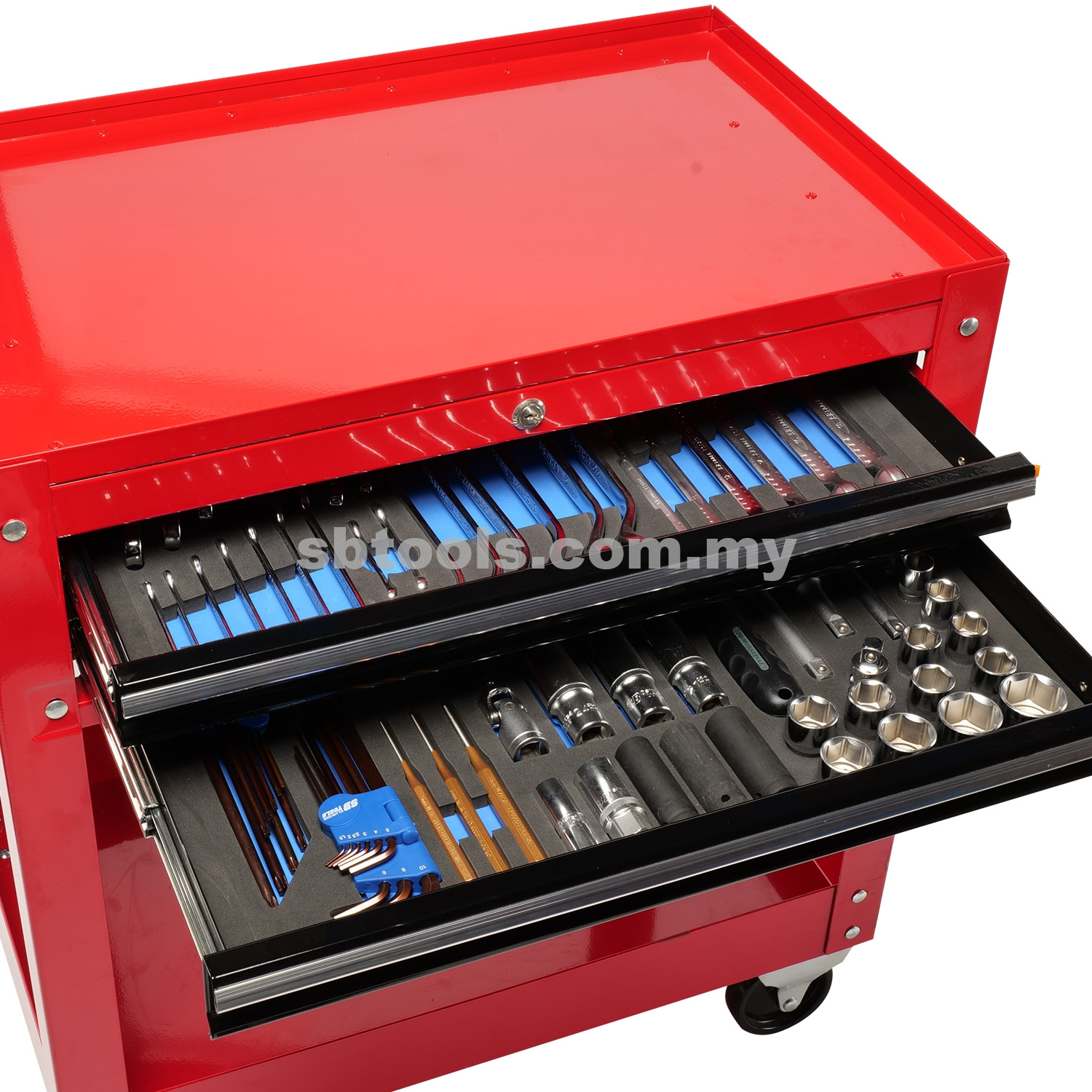 SB TOOLS 113Pcs Trolley Tool Set - Image 2