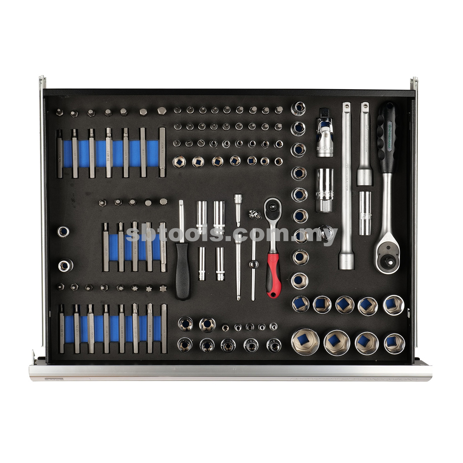 SB TOOLS 248Pcs Cabinet Tool Set - Image 3
