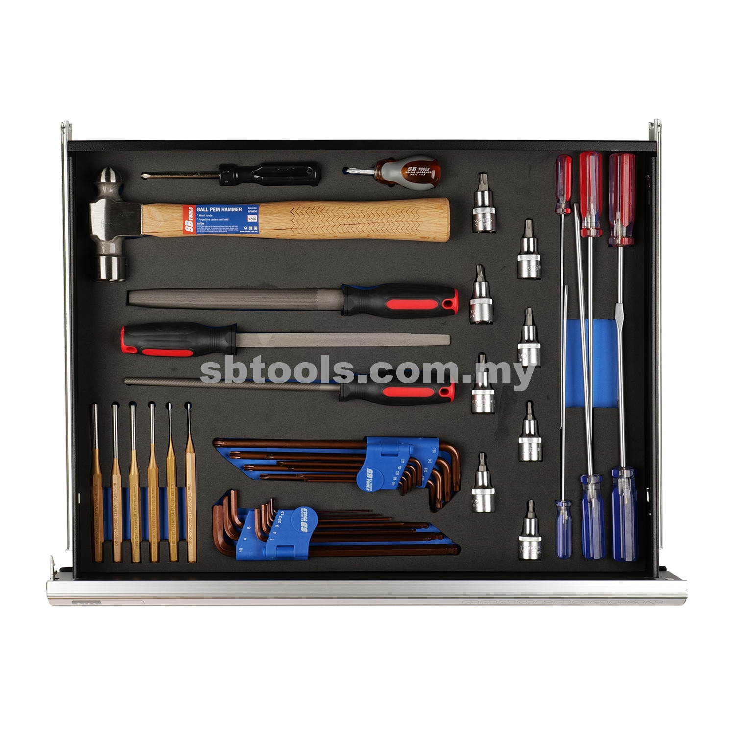 SB TOOLS 248Pcs Cabinet Tool Set - Image 4