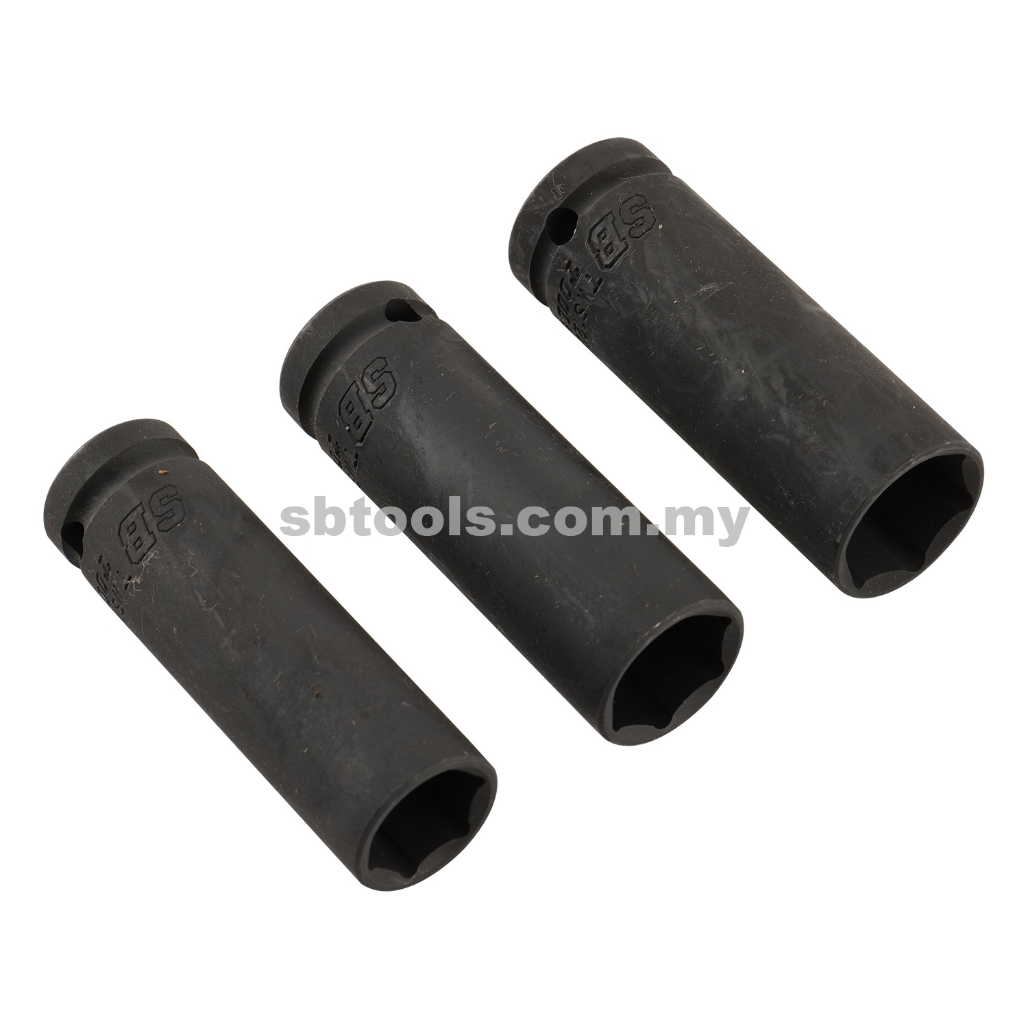 SB TOOLS Thin Wall Socket (17, 19, 21mm)