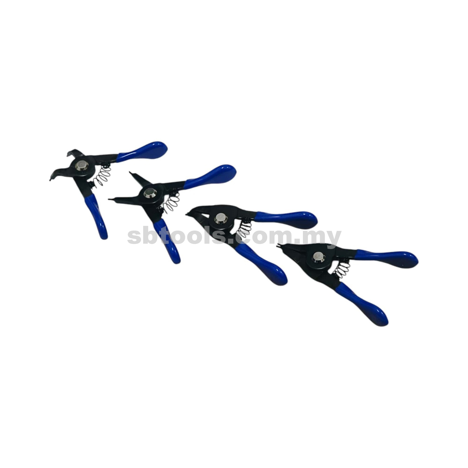 SB TOOLS 4Pcs Mini Circlip Pliers Set