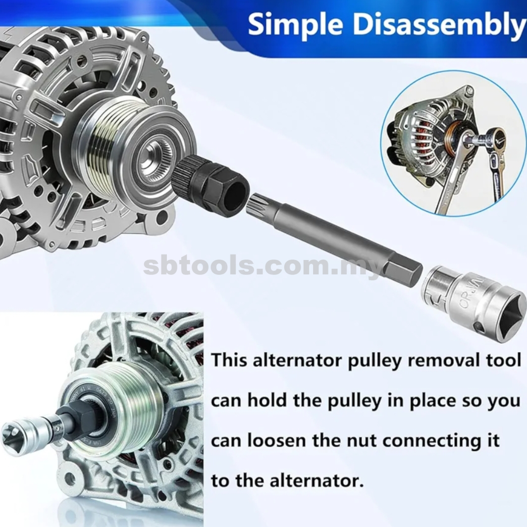 Alternator Pulley Socket Set - Image 3