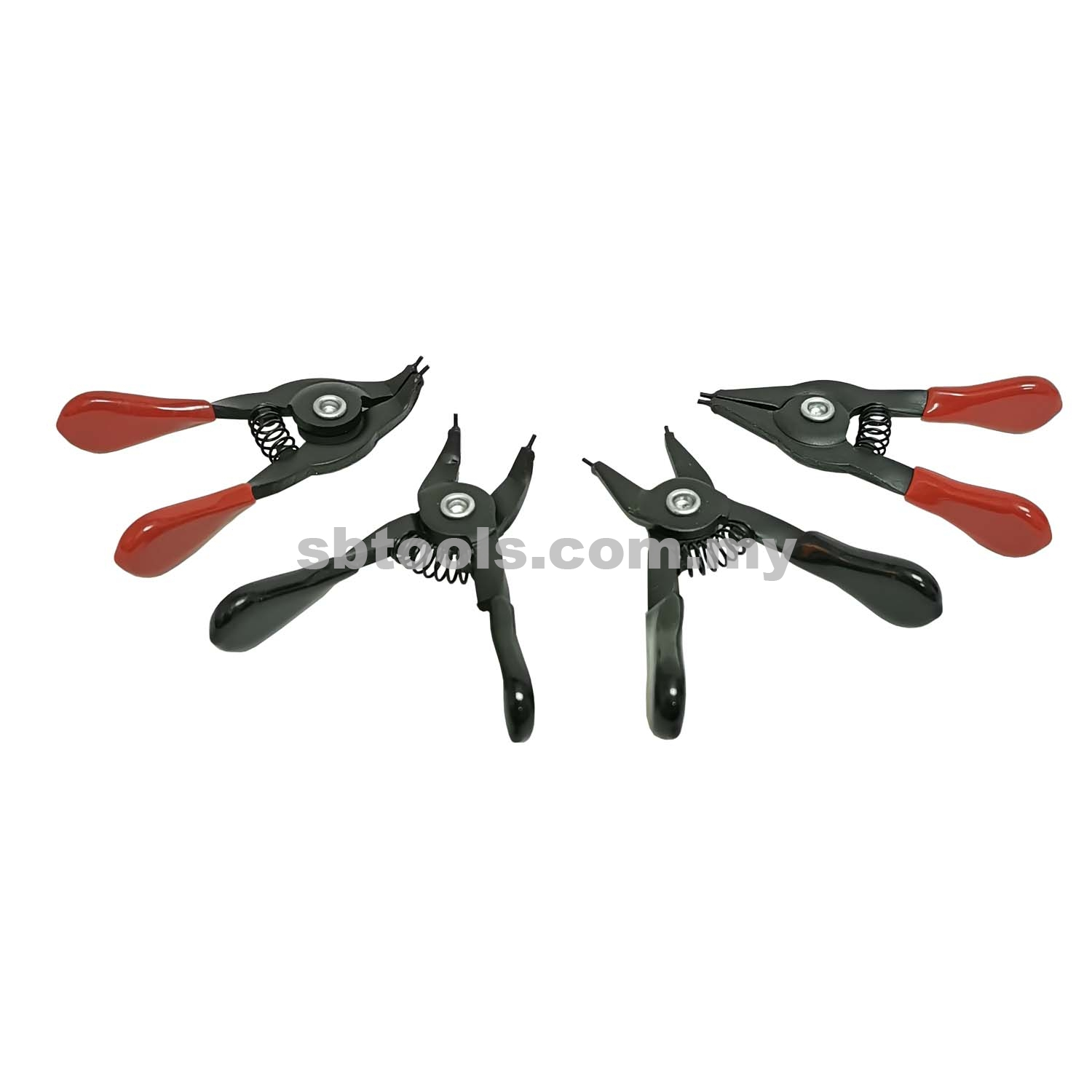 SB TOOLS 4Pcs Mini Circlip Pliers Set - Image 2