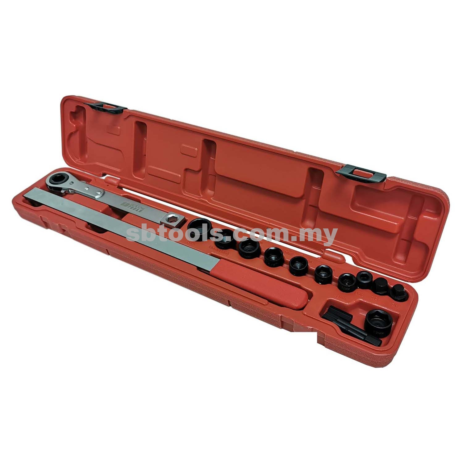 SB TOOLS Universal Ratcheting Serpentine Belt Tool Set