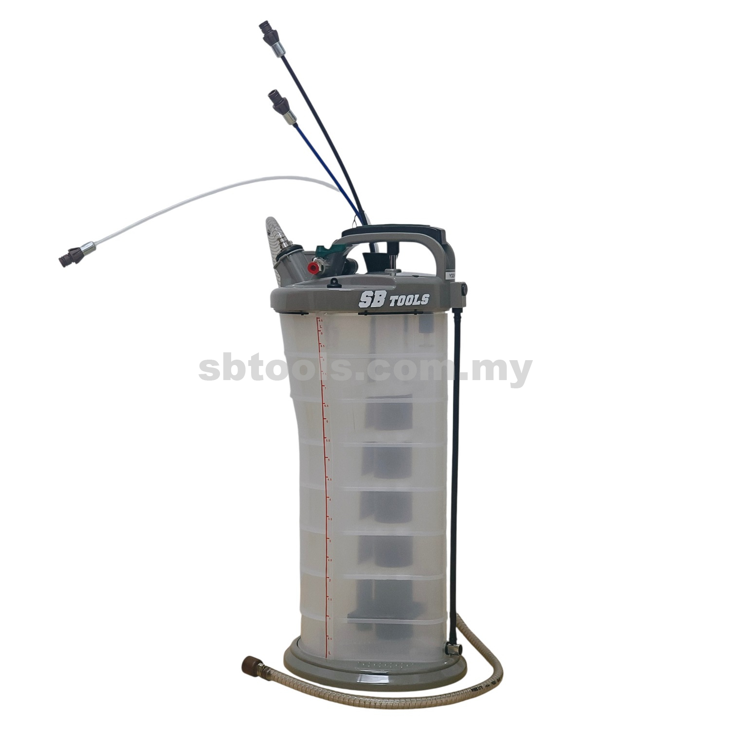 SB TOOLS 10L Manual & Pneumatic Fluid Extractor