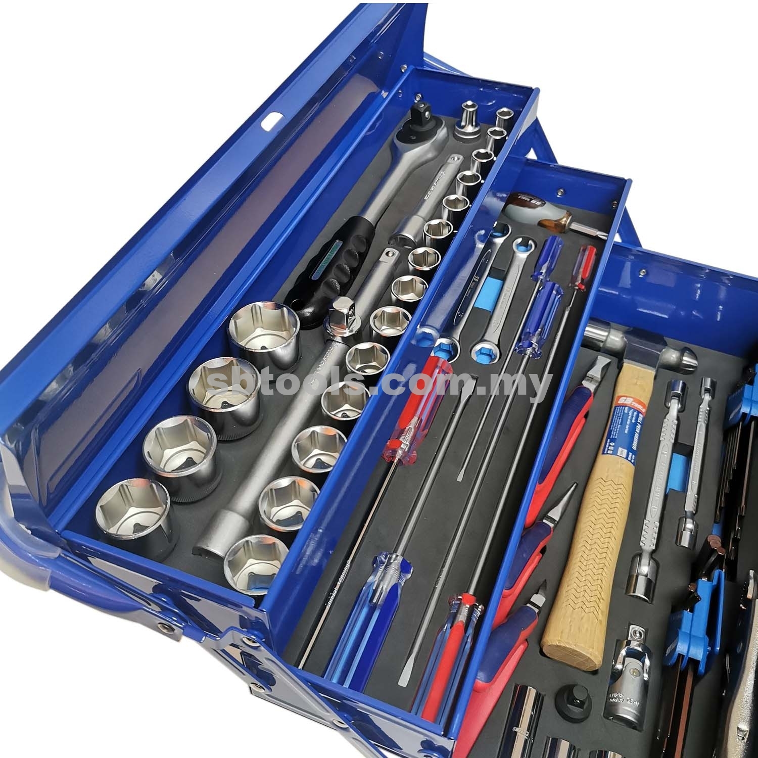 SB TOOLS 87Pcs Professional Tool Box Set - Image 2