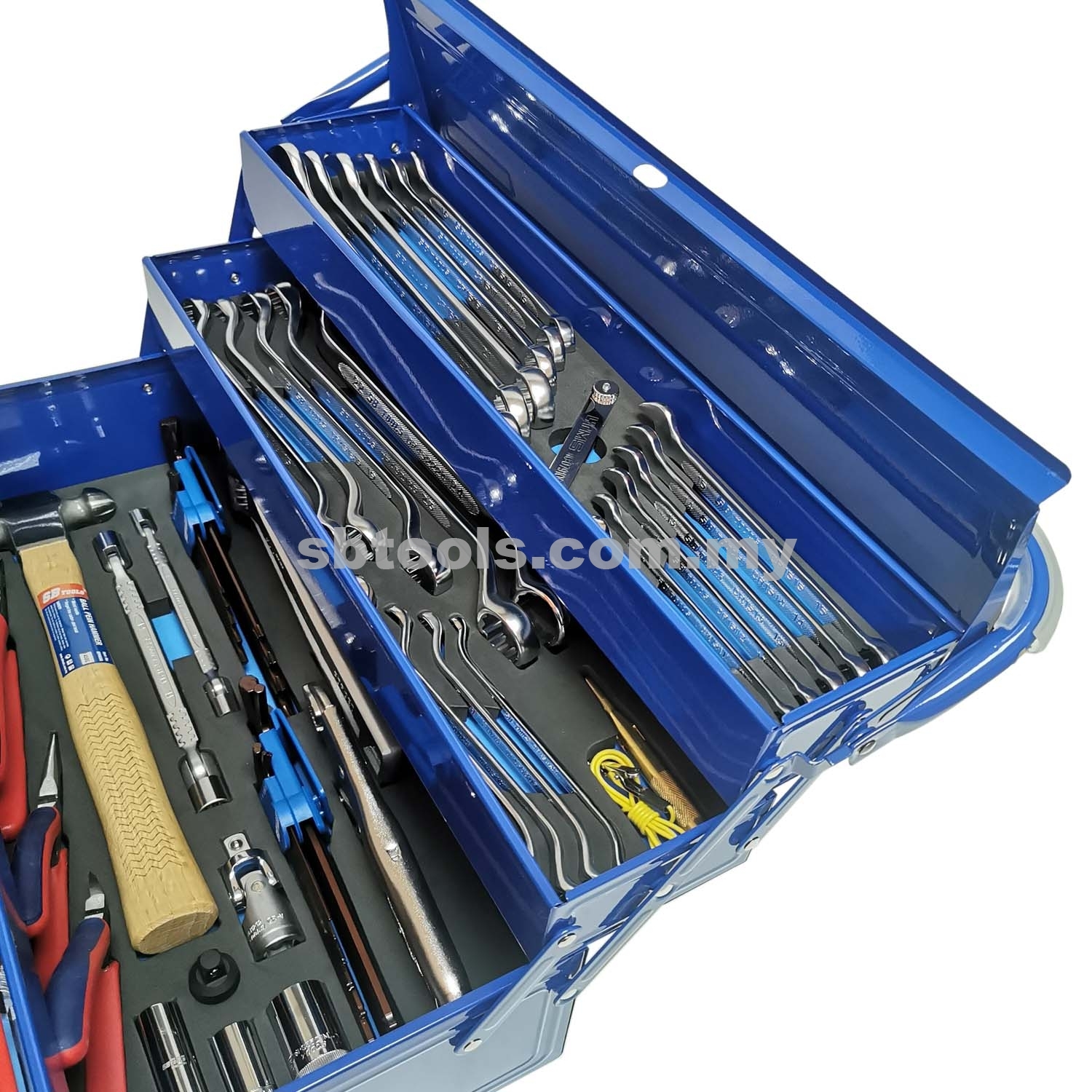SB TOOLS 87Pcs Professional Tool Box Set - Cabinet Tool Set | Garage ...