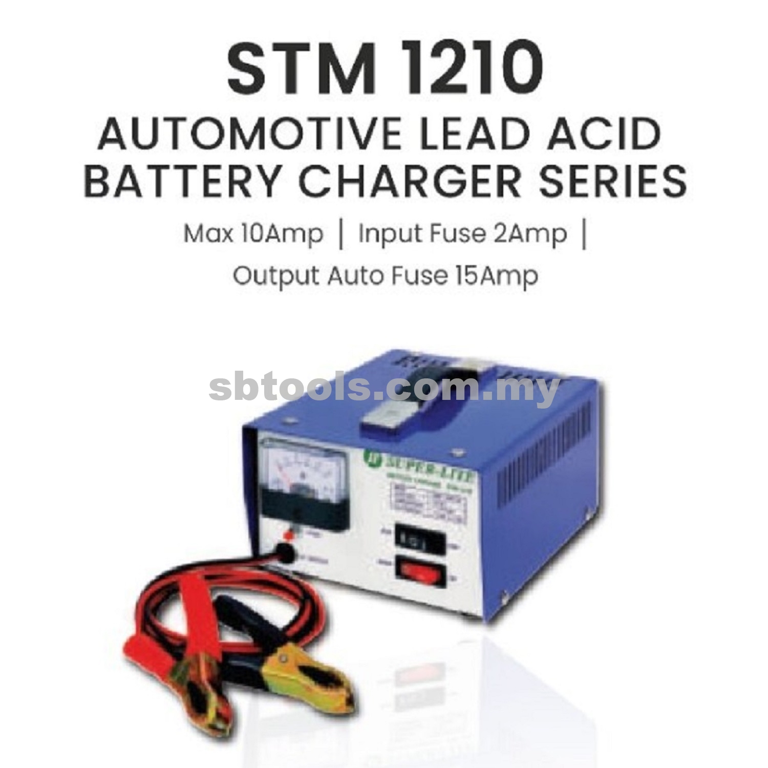 12V SUPER-LITE Battery Charger (10Amp)