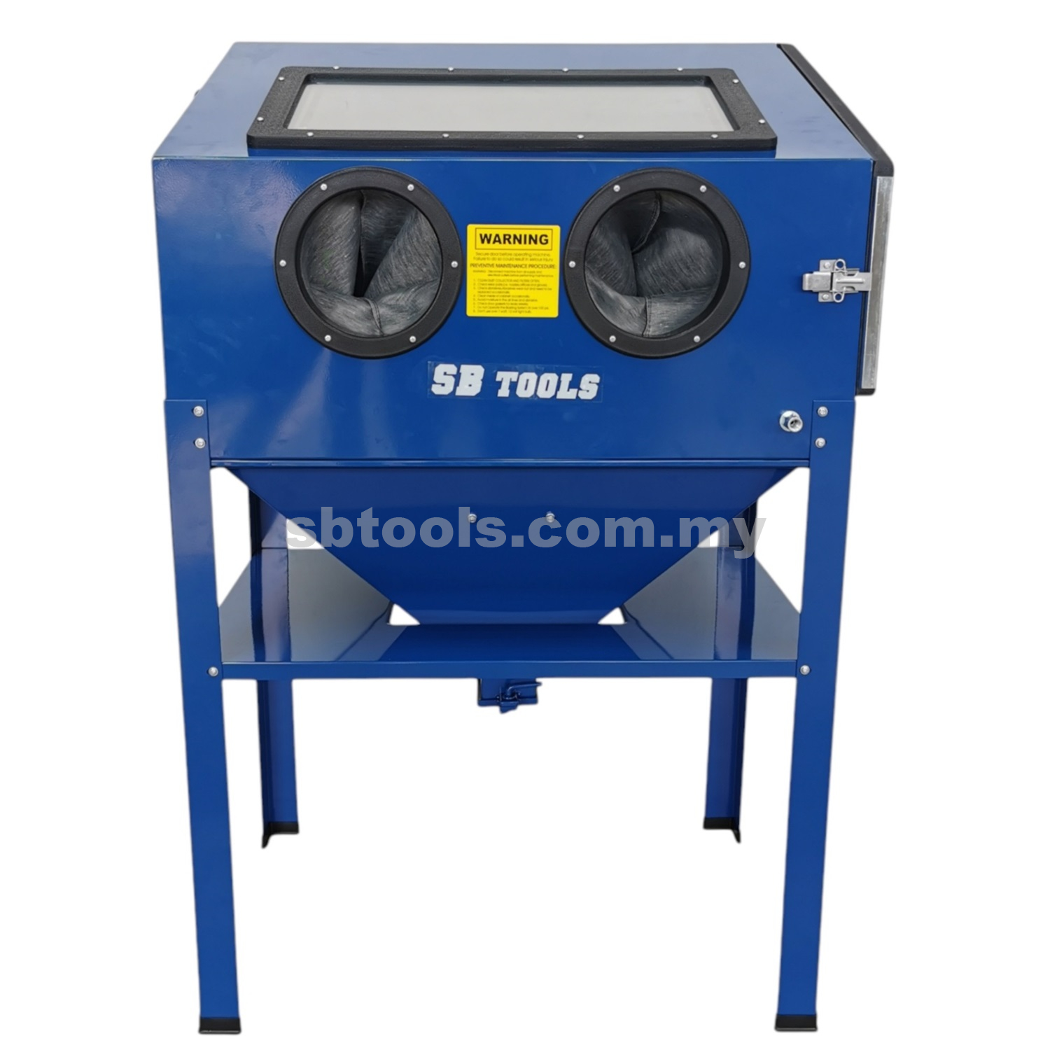 SB TOOLS 220L SandBlast Cabinet | Sandblasting Cabinet